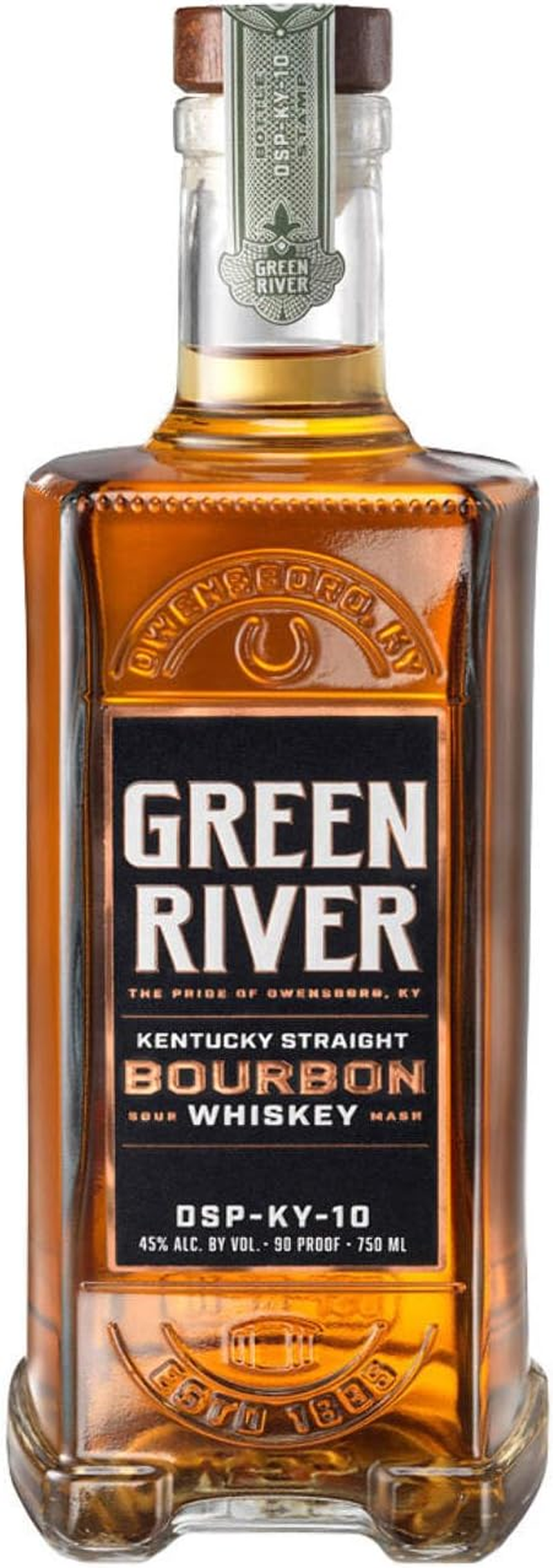 Green River Kentucky Straight Bourbon Whiskey, 750 ML