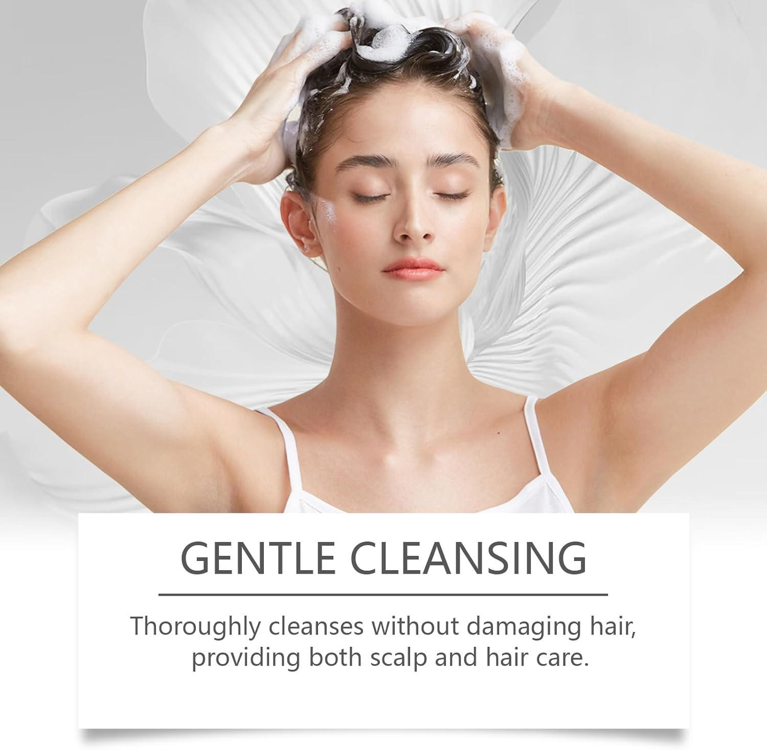 Rosemary Hair Care Shampoo, Thickening & Volumizing Shampoo for Thinning Hair Fine Hairs, Strengthening Daily Care Sham/Poos for Greasy Hairs & Dry Haired, Gentle Haired Sham/Poos for Smoother. (2PCS) - 1Pcs image number 3