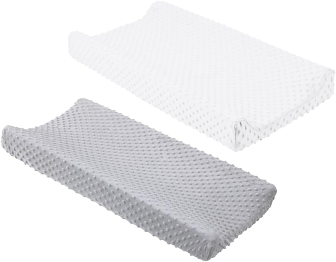 2Pcs Changing Sink Cover for Polyester Protective Cover Washable and Detachable for Changing Table And image number 2