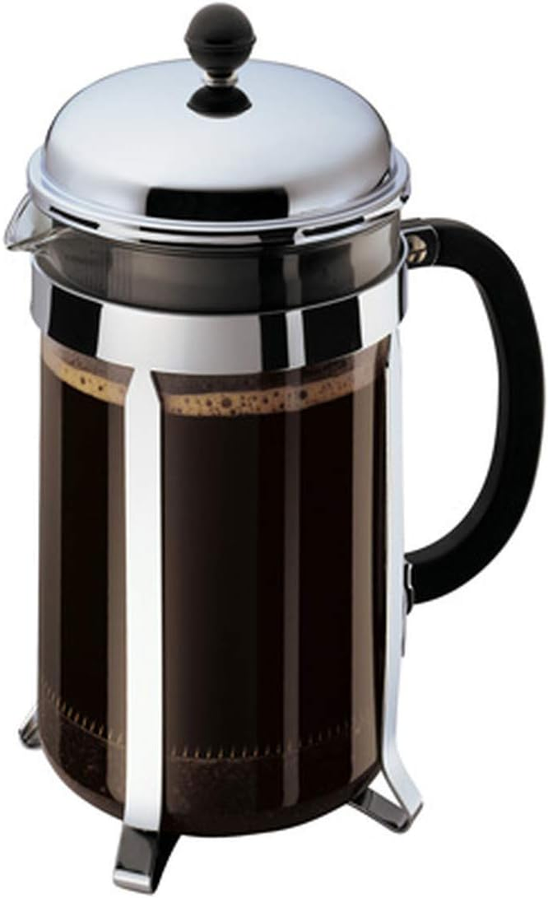 Bodum Coffee Maker Chambord French Press, 0.35 Litre,Chrome image number 3