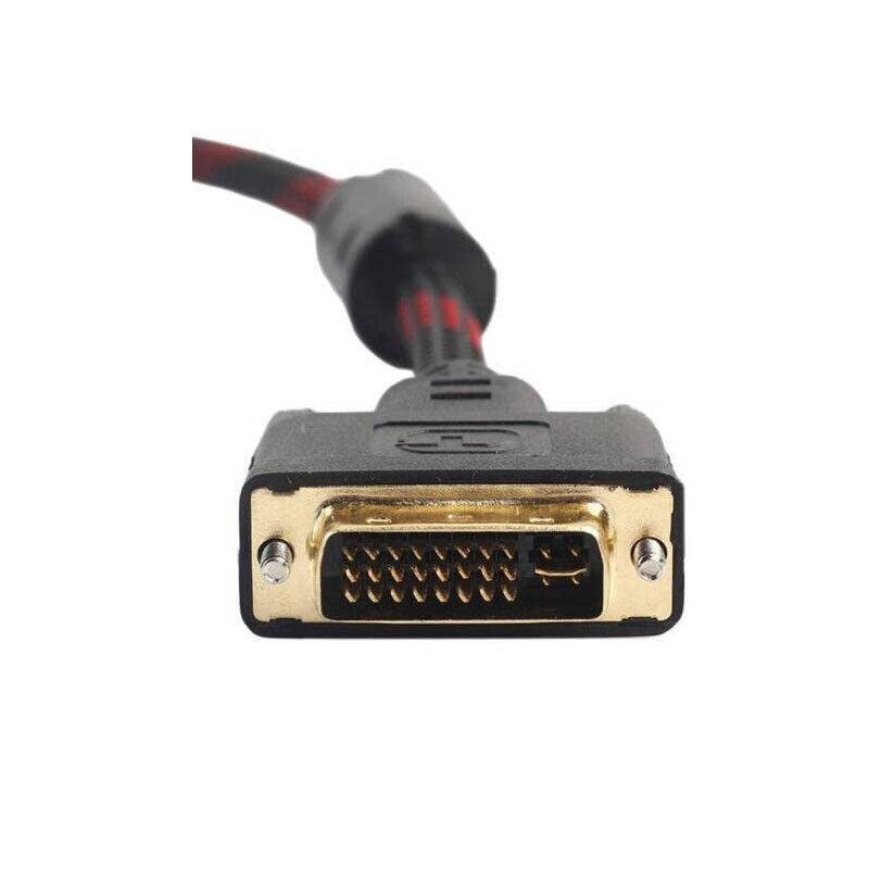 DVI to DVI Cable Male DVI-D for LCD Monitor Computer PC Projector DVD Cord Lead - High-Speed Transmission with Gold-Plated Connectors - Available in Multiple Lengths image number 3