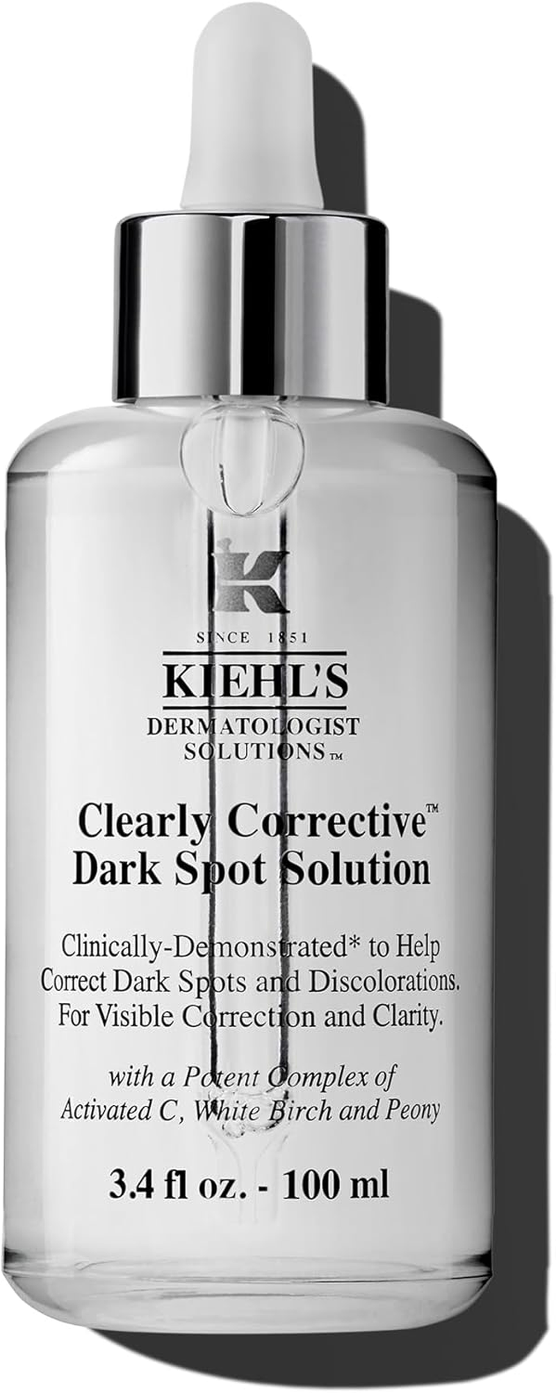 Kiehl'S Clearly Corrective Dark Spot Solution Facial Serum 100 Ml