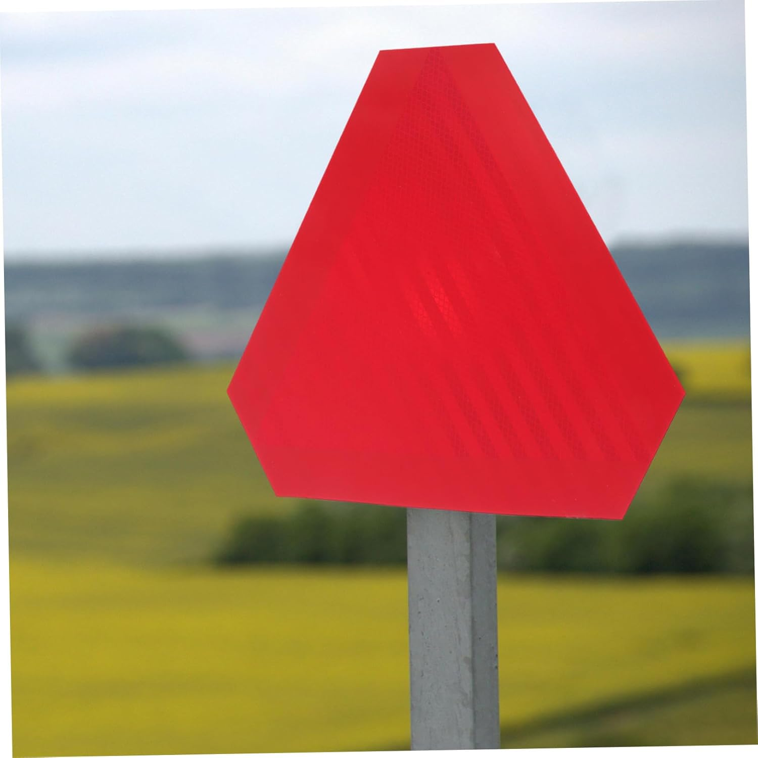 GLEAVI Golf Cart Rear Triangle Reflective Sign Pvc Material Safety Triangle Road Sign image number 3