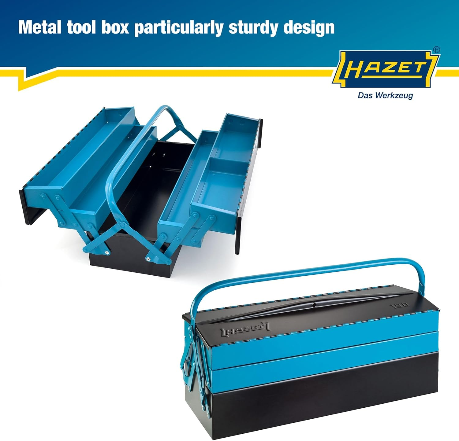 Hazet 190L Metal Empty Tool Box image number 4