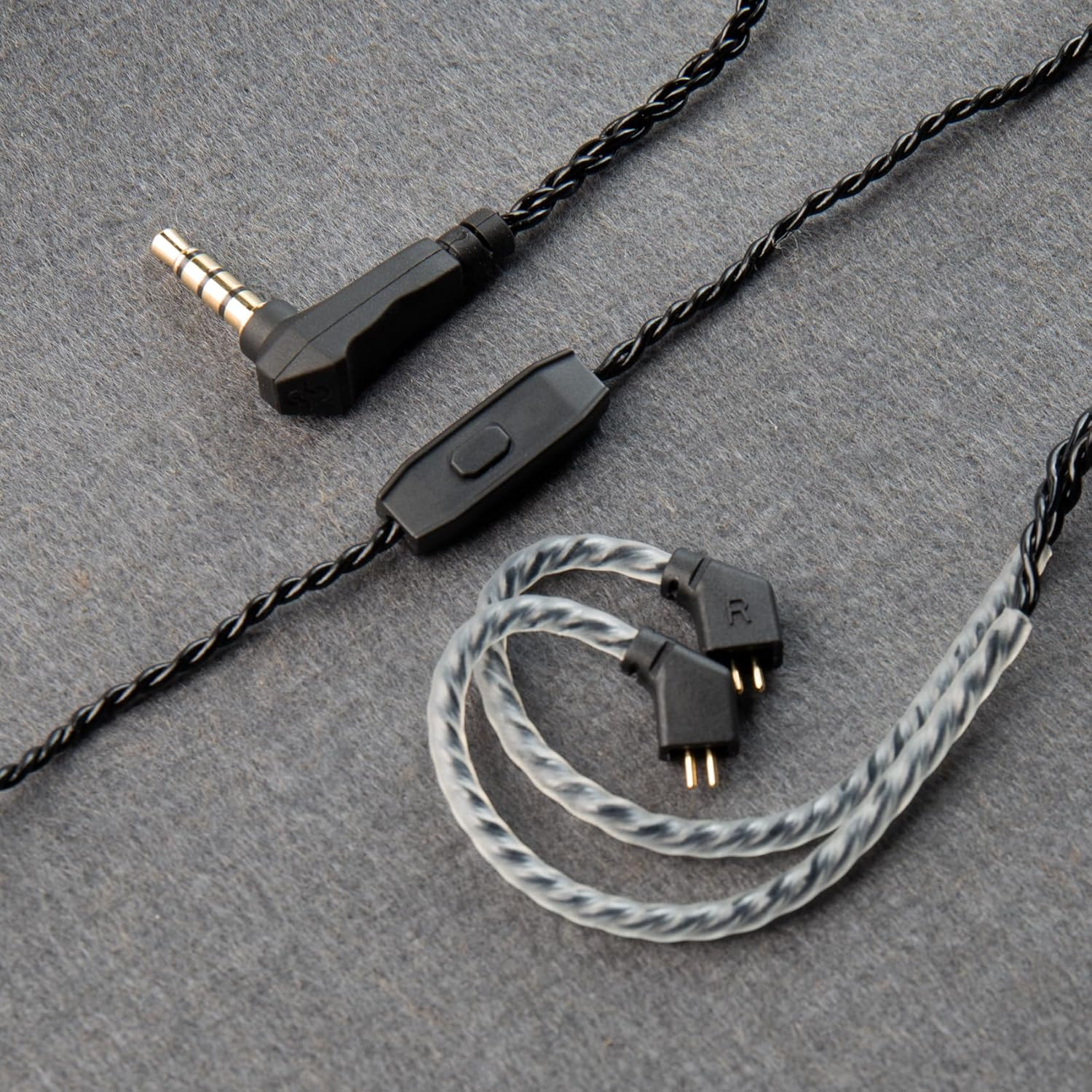 CCZ Melody Original IEM Cable with Mic, Replacement IEM Extension Cable, Upgraded in Ear Monitor Cable, Detachable Earphones Cable for Kbear Ks1, Ks2, Ccz Coffee Bean, Bc01 Pro Iems (With Microphone) image number 4