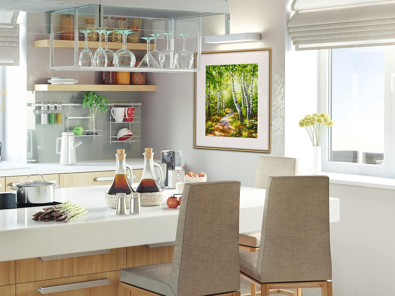 Schipper Malen Nach Zahlen - Birkenw&auml;ldchen image number 4