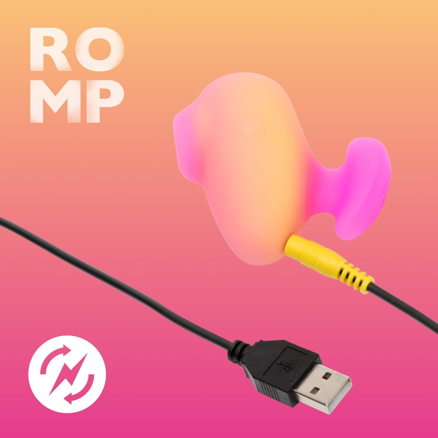 ROMP Kiss Clitoral Suction Sex Toy &ndash; Travel Size Clit Sucker &ndash; Pleasure Air Technology Small Vibrator with 3 Intensity Levels &ndash; Waterproof Female Adult Sexual Stimulator &ndash; Clitoris Stimulation image number 4