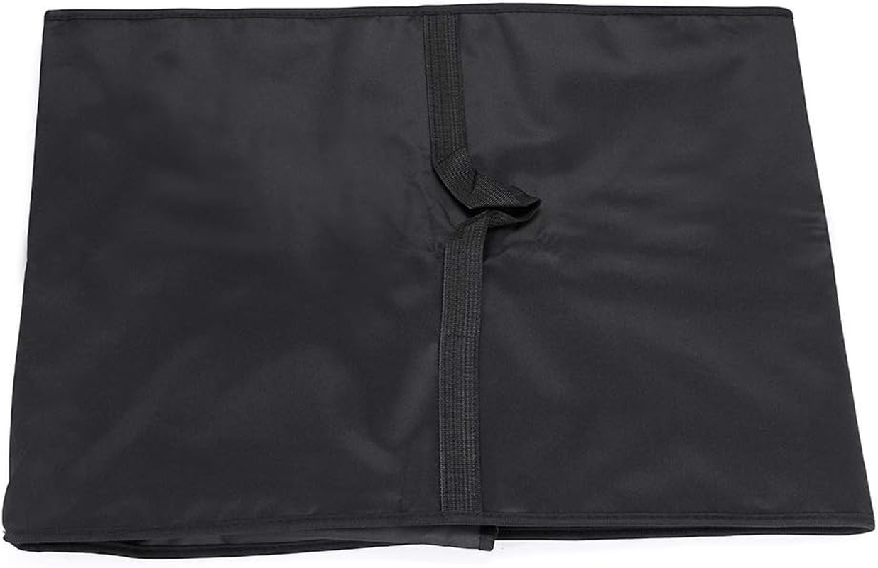 Heat-Resistant Waterproof Dust-Proof Microwave Oven Grill Cover Protector - Nylon Fabric Dust Cover Case Protections for Toaster Oven, Black