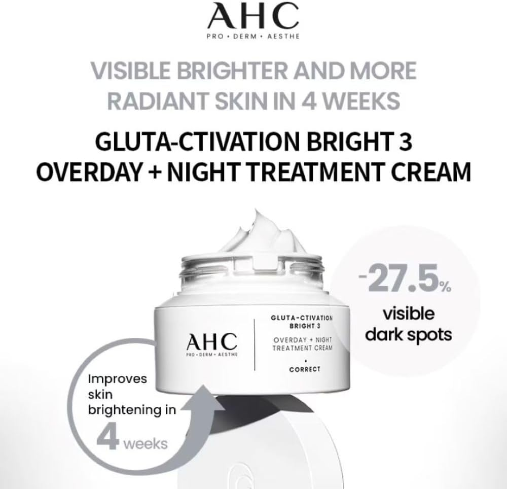 AHC GLUTA CTIVATION OVERDAY + NIGHT CREAM 50ML image number 5