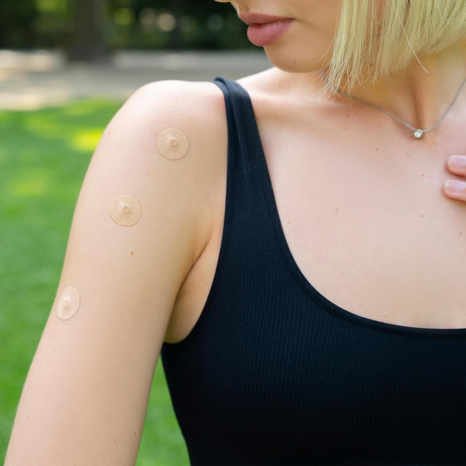 Magnetrx&reg; Magnetic Acupressure Patches - 3,500 Gauss Ultra Strength Healing Magnets for the Body - Acupressure Magnets Patch (20 Pack) image number 3