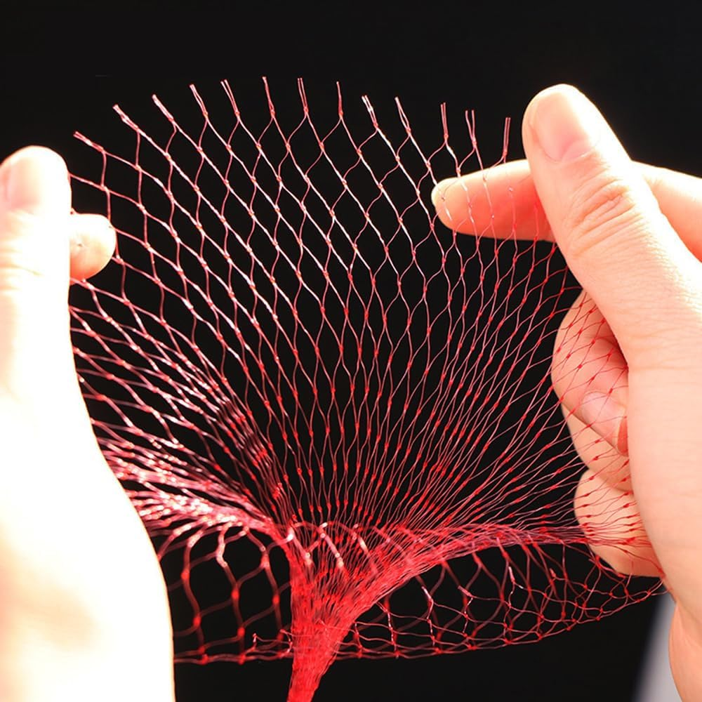 100 Pieces Melon Hammocks Melon Nets Bags, Reusable Cantaloupes Mesh Net Watermelon Nets with Drawstring for Growing Cantaloupe, Watermelon, Vegetables, Honeydew in Vertical Garden image number 3