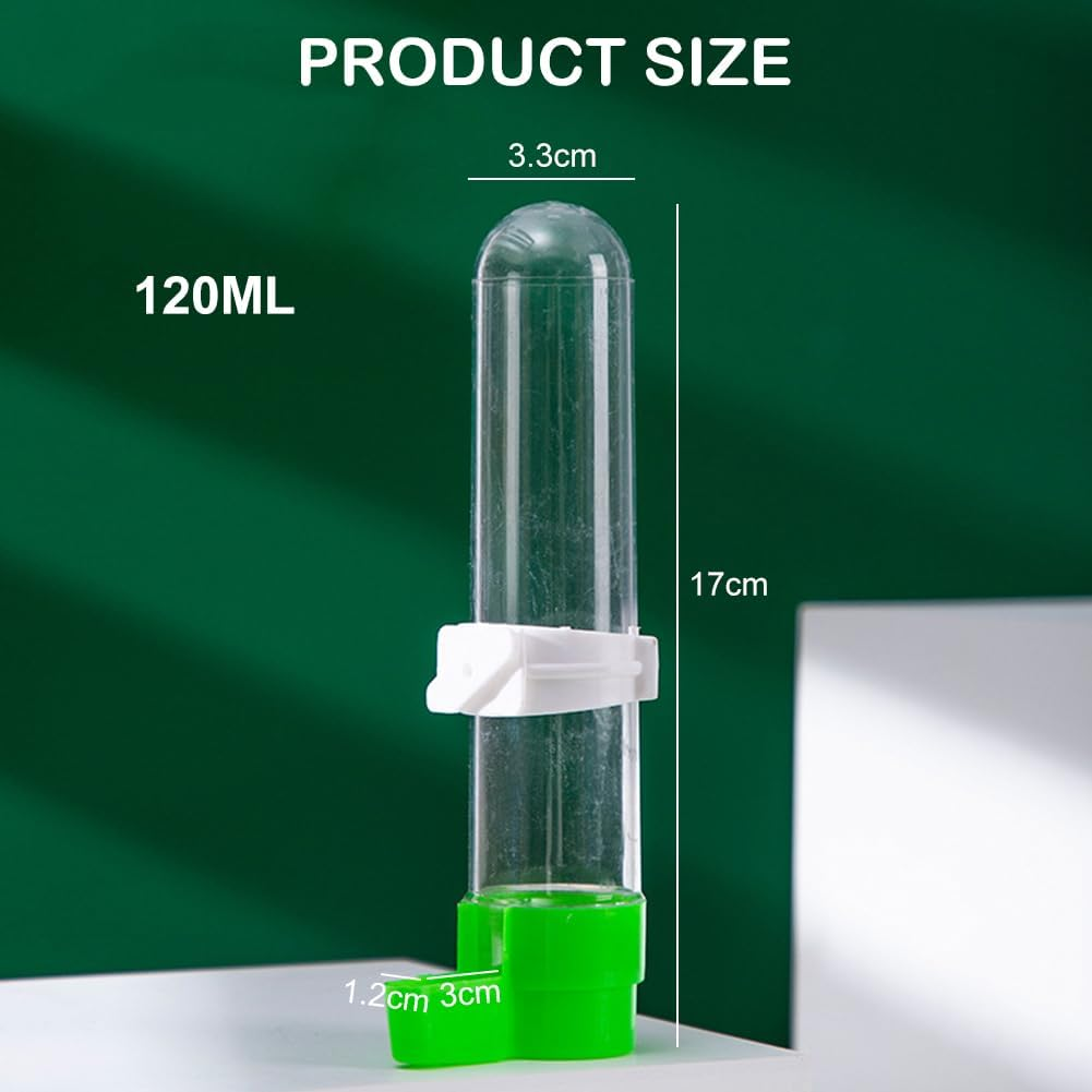 3 Pieces Bird Water Dispenser, Bird Feeder Drinker for Cage, Bird Feeder for Birds, Parrots, Drinkers, Birds, Automatic Water Dispenser, Drinkers & Accessories for Birds, for Ornamental Birds,