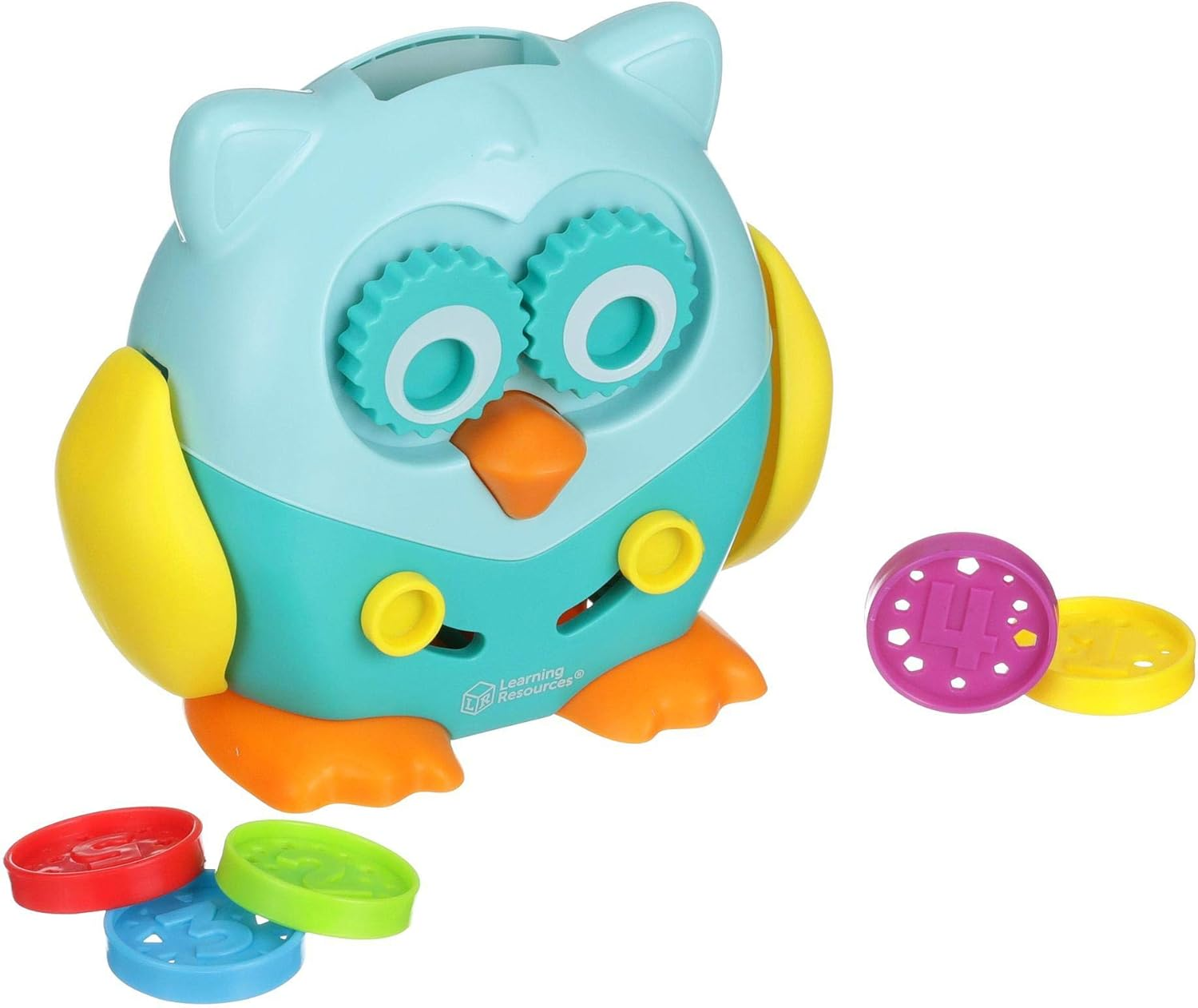 Learning Resources Hoot the Fine Motor Owl - 6 Pieces, Ages 18+ Months Toddler Learning Toys, Fine Motor and Sensory Toys for Toddlers, Educational Toys for Toddlers image number 4