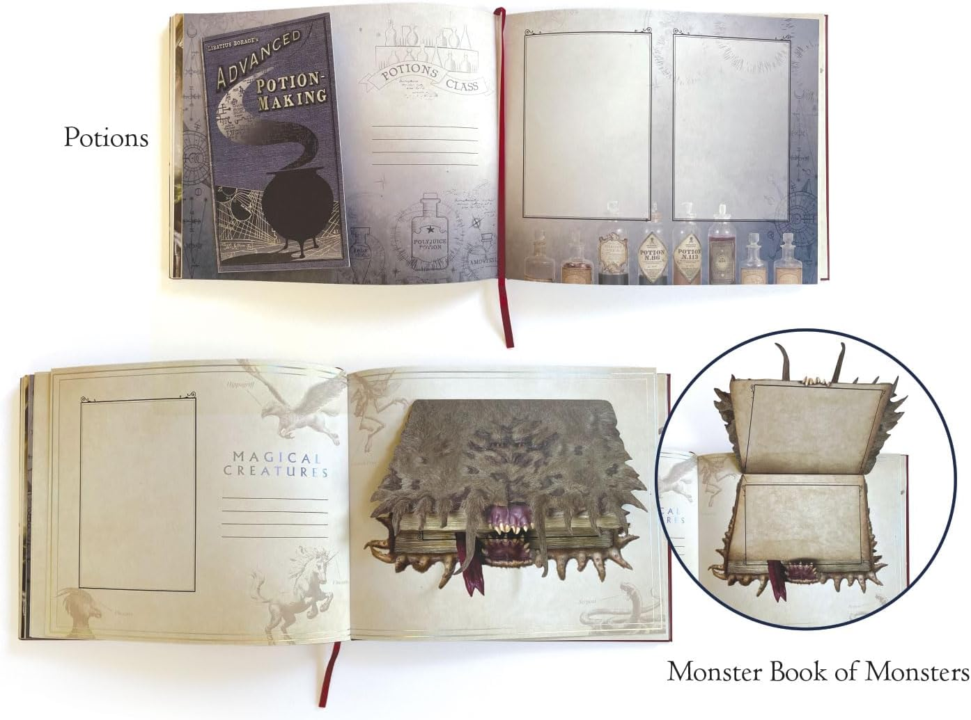 Paper House Productions Harry Potter Archival Quality Photo Memory Album with Activity Pages and Space for 144 Photos, ALB-6000E image number 1