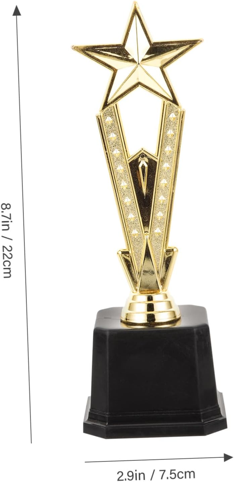 SUPVOX Pentagram Trophy Cup for Boys and Girls Educational Competition Award for Kindergarten Parties Events Encourages Positive Participation for Nameplate Game Prizes image number 1