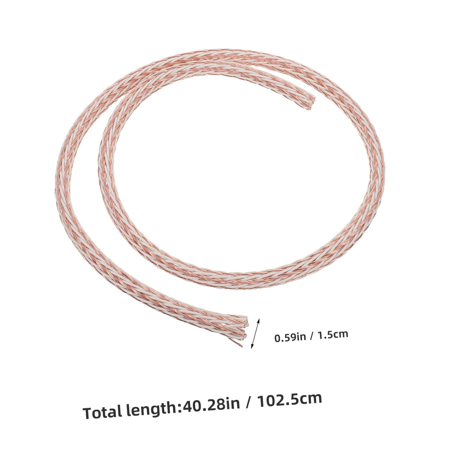 HONMEET Single Crystal Copper Speaker Wire High Fidelity Audio Cable for Home Theater Amplifiers Stereo Sound System Wire for Speakers image number 5