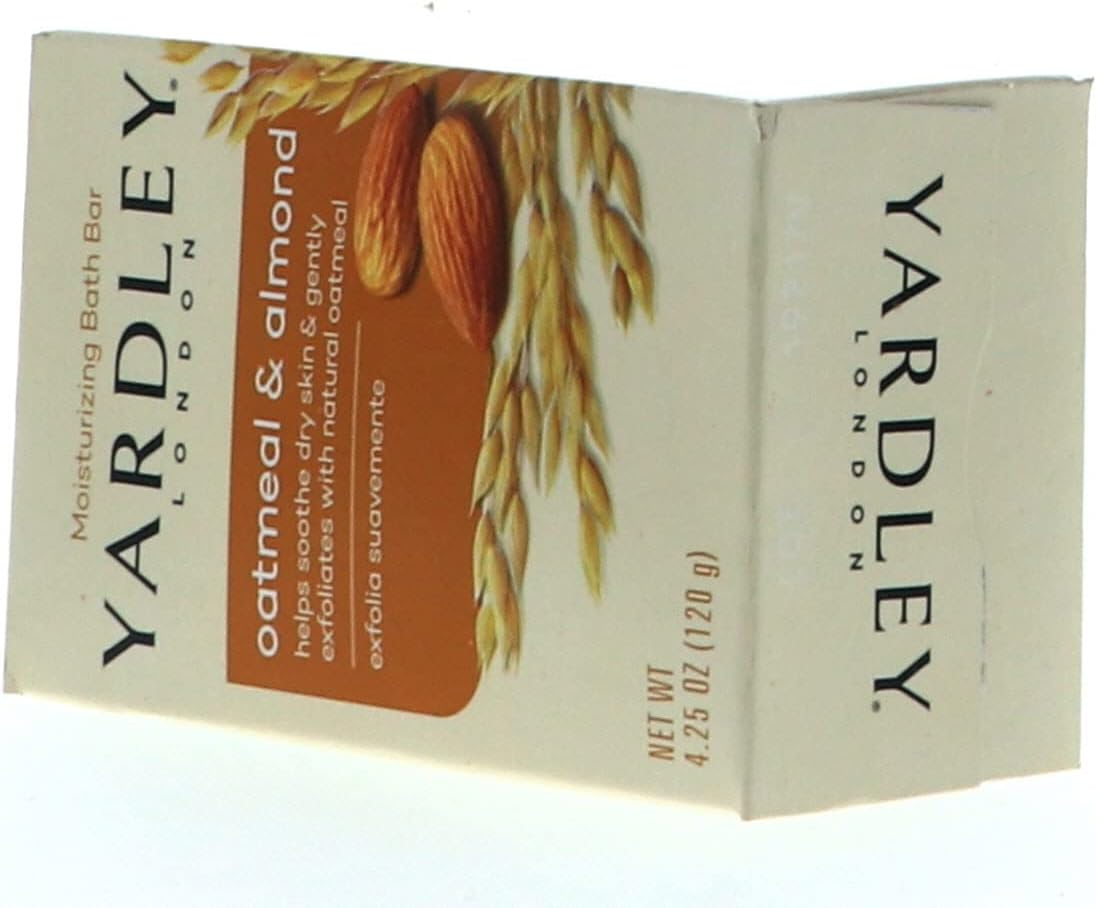 Yardley London Oatmeal & Almond Naturally Moisturizing Bath Bar image number 4