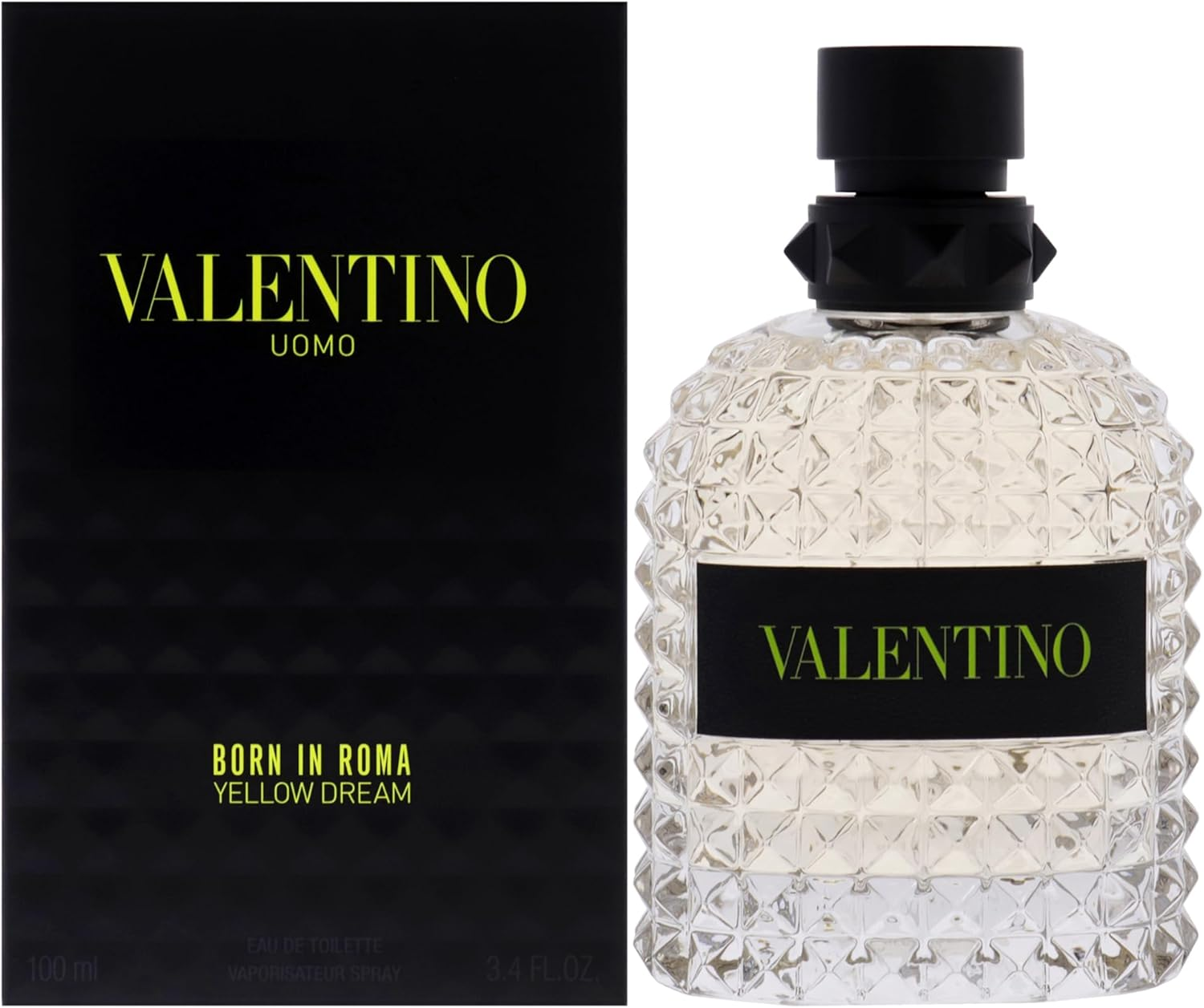 Valentino Donna Born in Roma Yellow Dream Eau De Toilette for Men 100 Ml image number 4