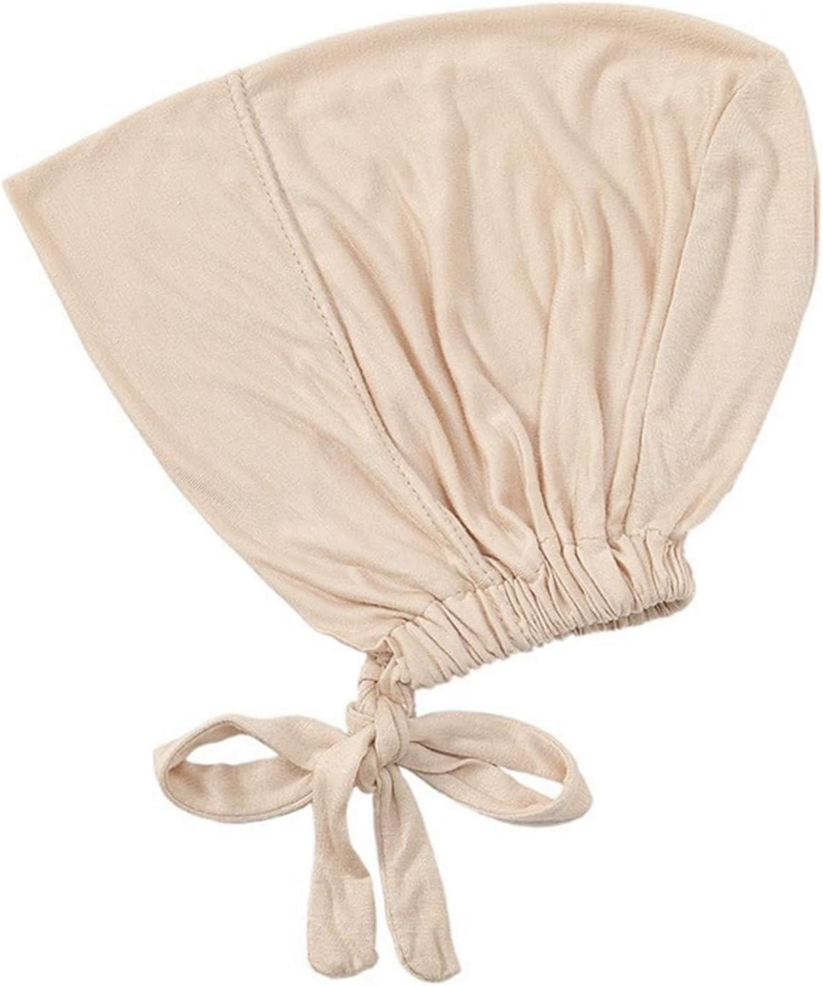 CENZICOM Women'S Hijab under Cap with Tie Back Closure, 2 Pack, Islamic Head Scarf - Yellow+Pink image number 6