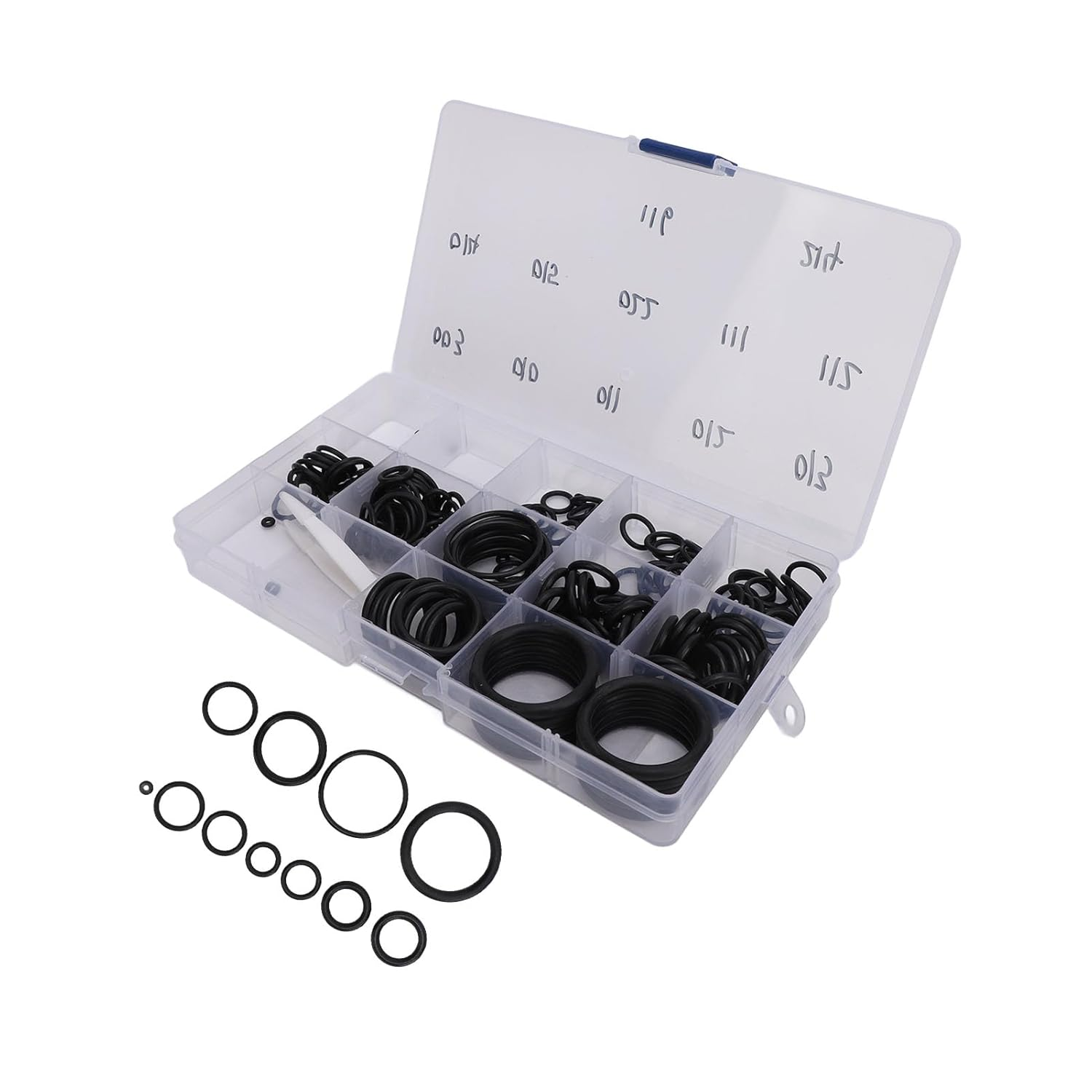 170 Pcs Diving O-Rings, Leak-Proof Diving O-Rings Package for Diving Hoses, Dive O-Ring Kit image number 6
