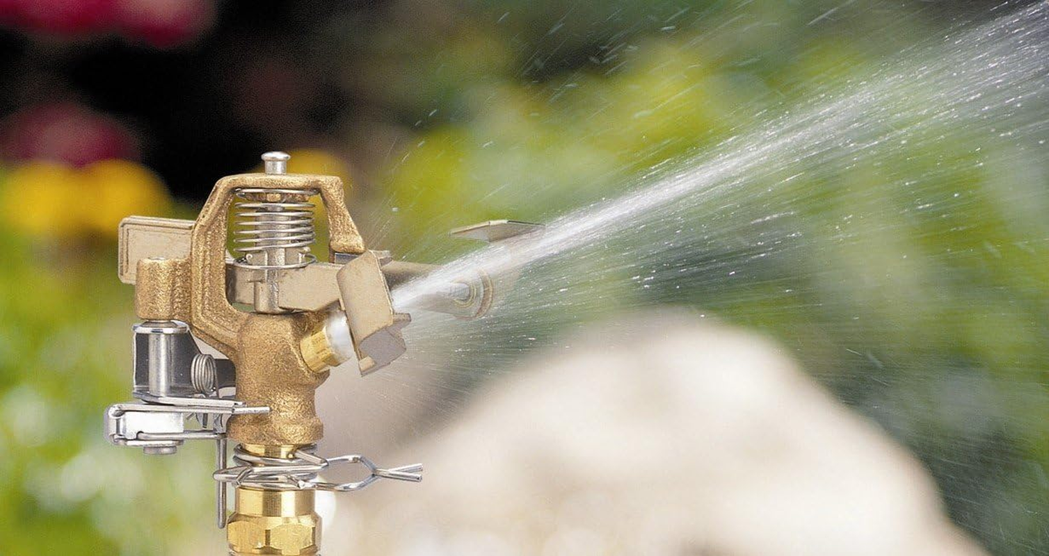 Orbit 55032 1/2" BRS Sprinkler Head, Connection, Silver and Gold image number 4