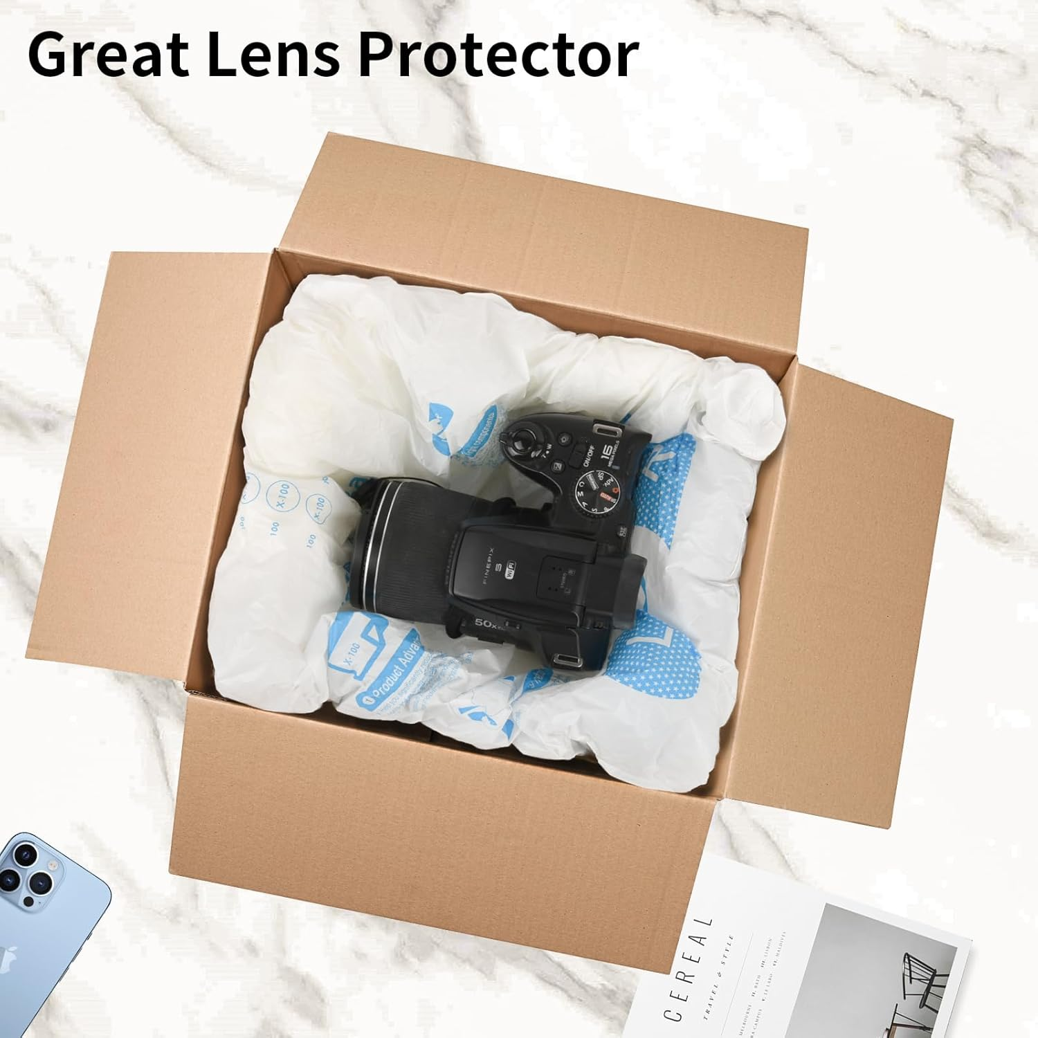 8 Pcs 14&rdquo;X16&rdquo; Expanding Foam Packaging for PC & Irregular-Shaped Items - Shockproof Expandable Packing Foam, Protective Computer Shipping Material for Electronics & Fragile Devices image number 3