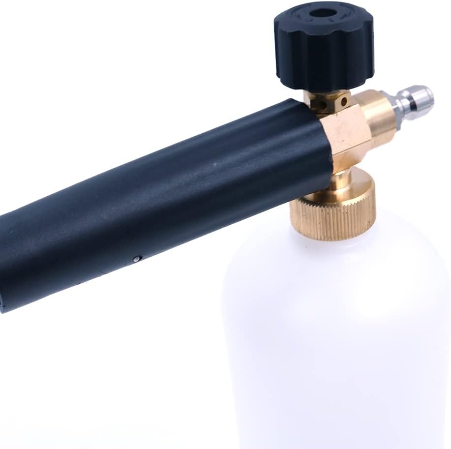 Foam Cannon M22 Gun Kit 1L Snow Foam Lance Foam Blaster High Pressure Car Washer Gun Adjustable Jet Wash Quick Release, 3000 PSI, with 5 Nozzle Tips image number 3