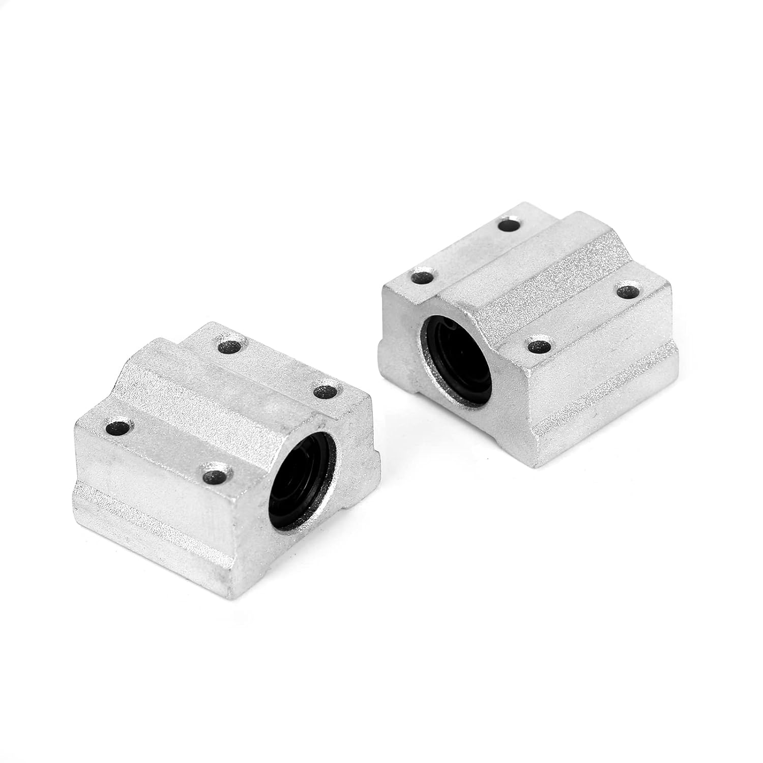 Ruimou 4Pcs SCS10UU Linear Motion Ball Bearing Slide Unit Bushing(10Mm Inner Dia.) for CNC Machine Linear Sliding, 3D Printer Part image number 2