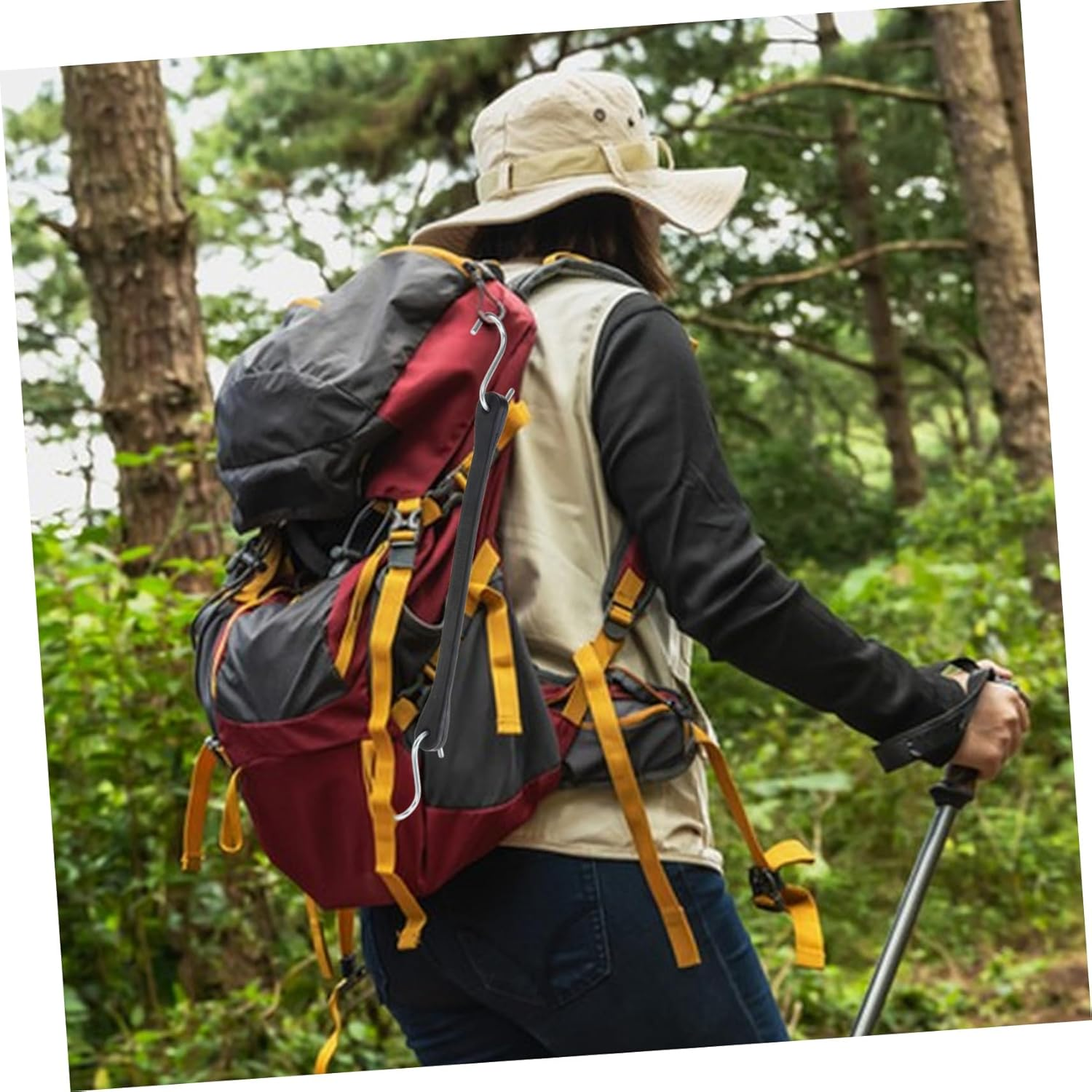 ORFOFE 10Pcs Travel Accessories Luggage Straps Suitcase Hooks for Secure Fastening image number 5