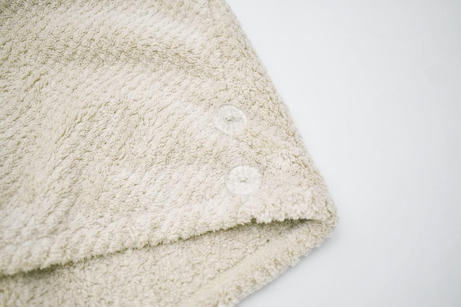 Gendai Hyakka Dimanche A567BL Quick Dry Hair Turban, Blue, Approx. 11.4 X 25.6 Inches (290 X 650 Mm)