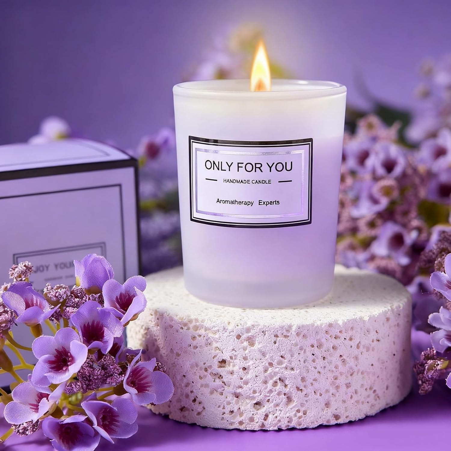 Gifts for Women Relaxing Lavender Spa Care Set - Gift Hamper Box Pack, Perfect for Birthday, New Years, Valentine'S Day, Mother'S Day, Wife, Girlfriend, Sister, Best Friend & Colleague image number 1