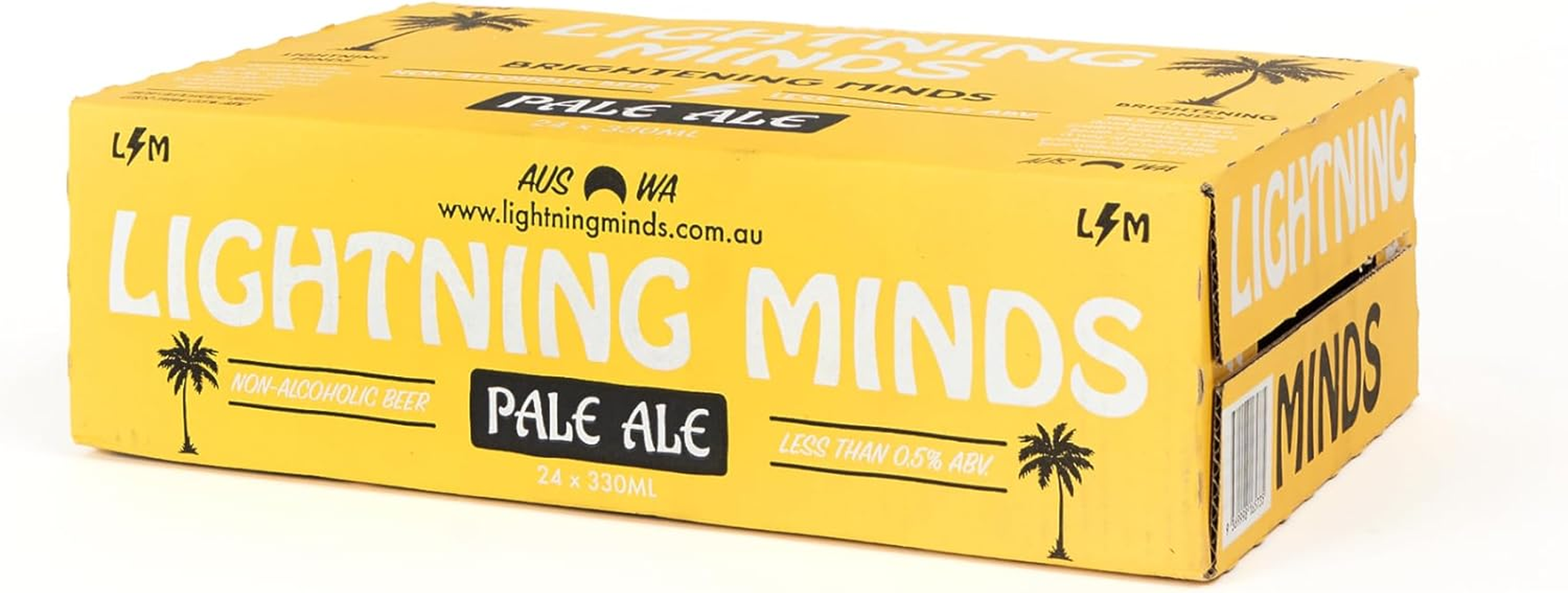 Lightning Minds Non Alcoholic Pale Ale (Carton 24 X 330Ml) image number 4