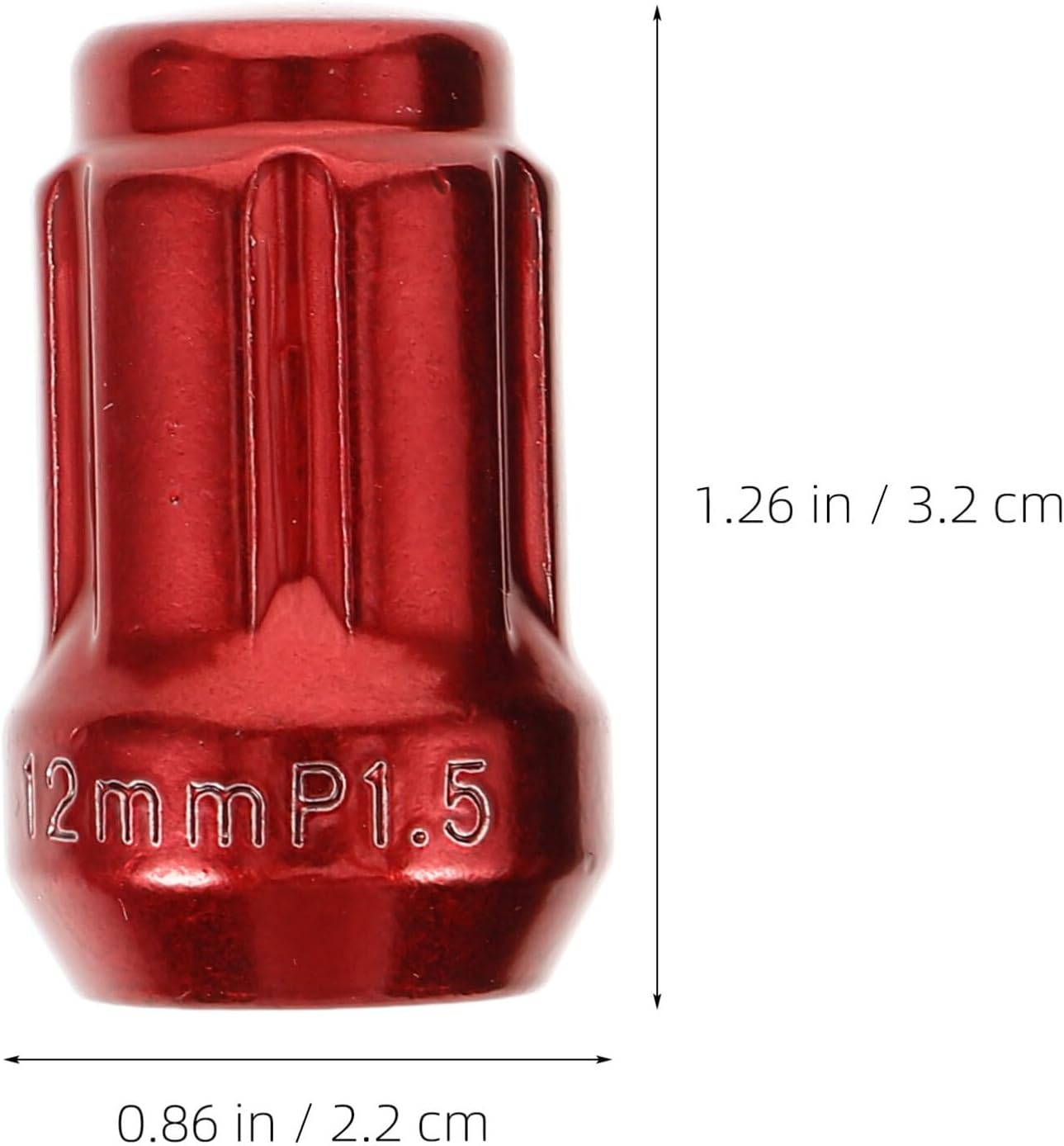 MUCKLILY 20Pcs Car Wheel Lug Nut Covers Tire Hub Caps for Automotive Lug Nuts Replacement image number 1