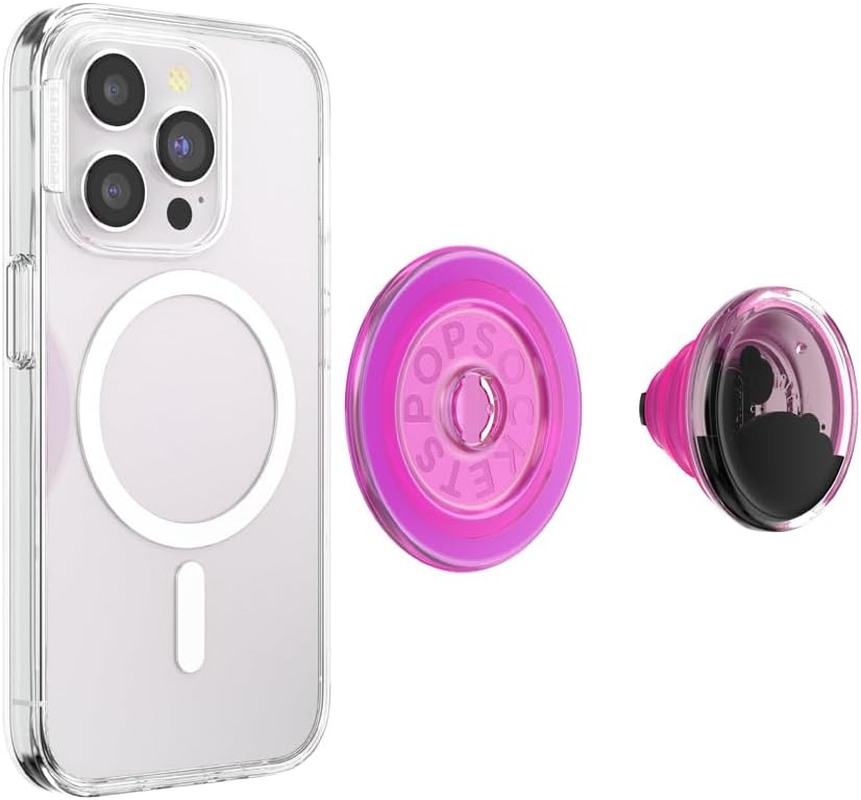 Popsockets: Popgrip round for Magsafe - Adapter Ring for Magsafe Included - Expanding Phone Stand and Grip with a Swappable Top for Smartphones and Cases - Tidepool Lava Lamp Absinthe image number 2