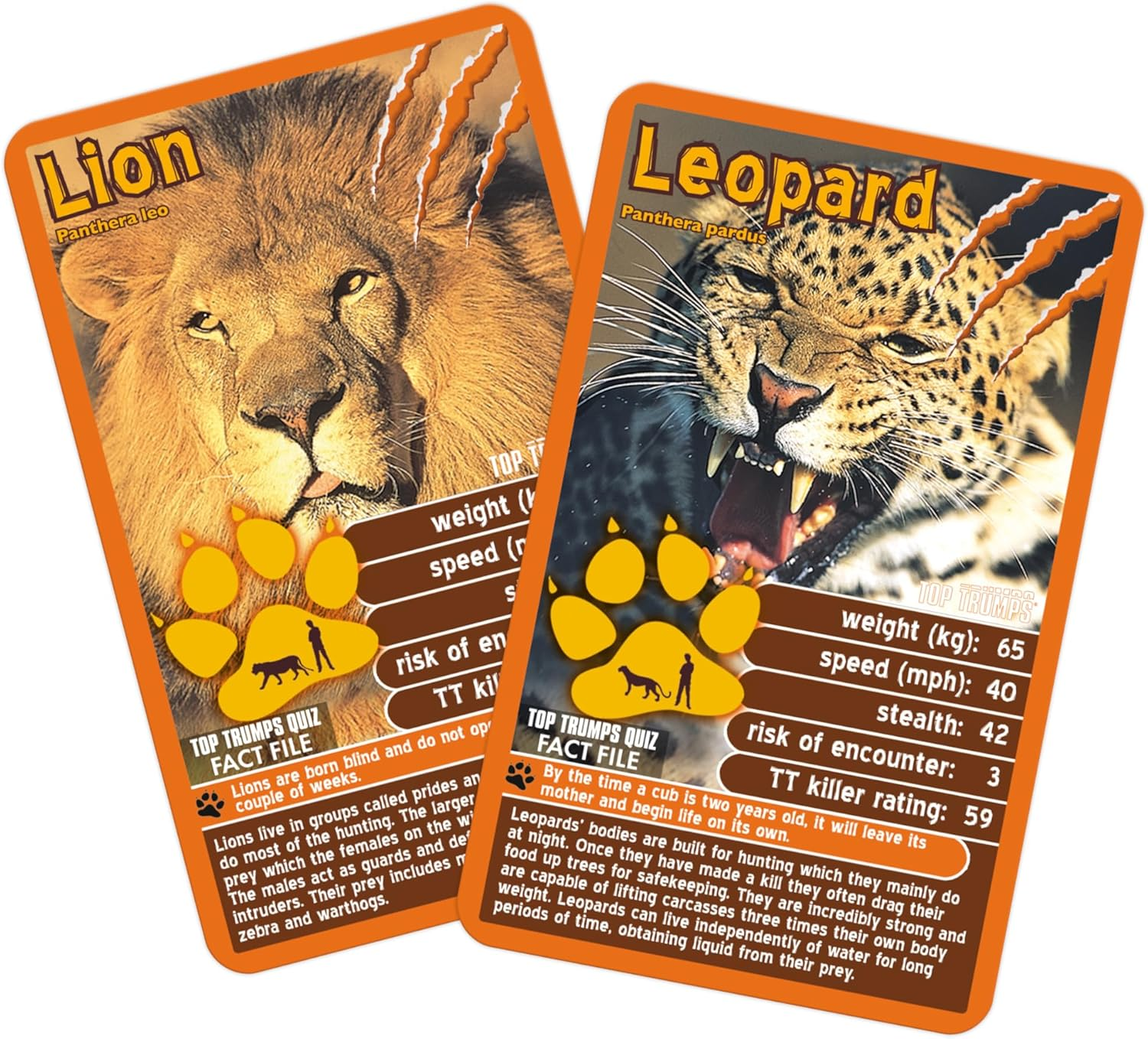 Winning Moves Top Trumps Deadliest Predators - Whatever You'Re Into, so Are We Card Game
