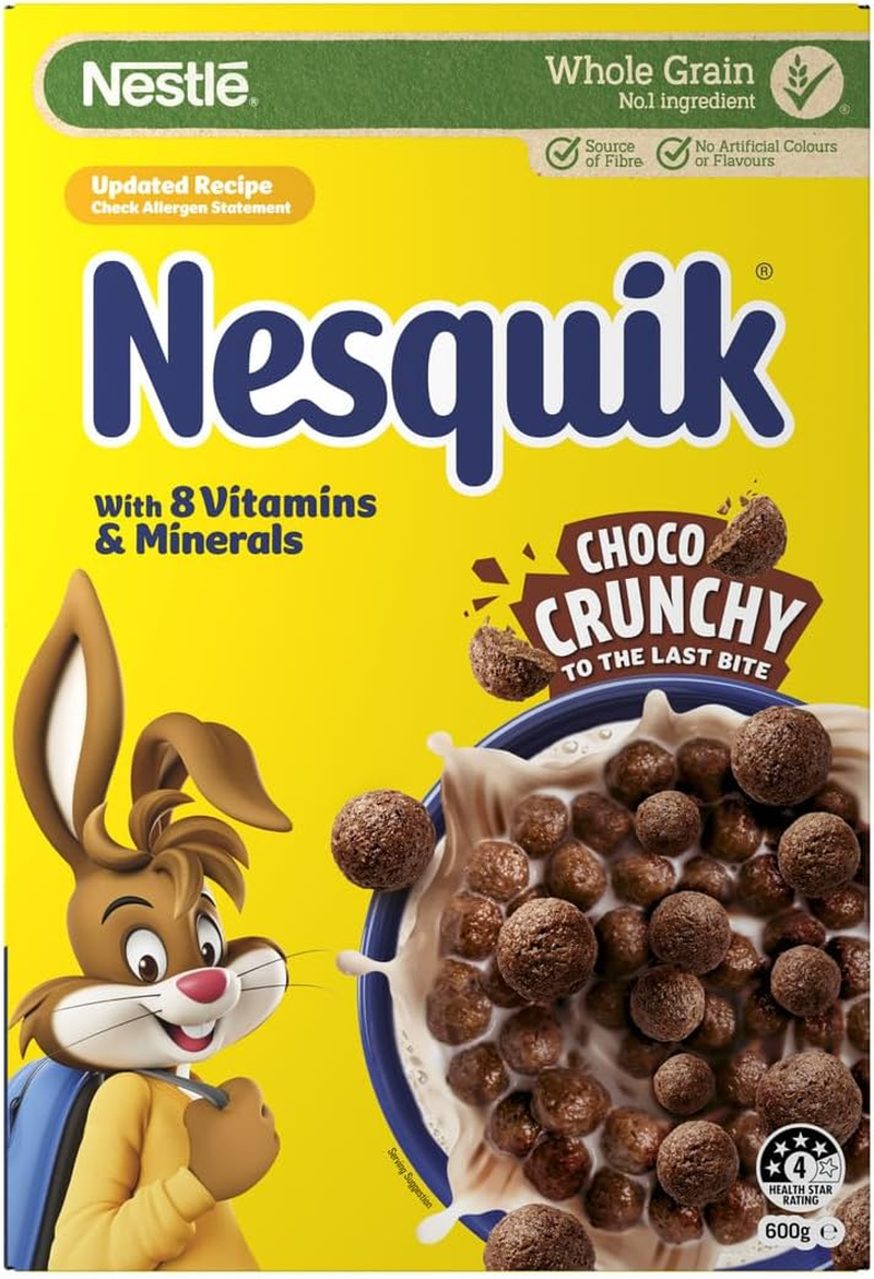 Nestle Nesquik Breakfast Cereal, 600 G image number 2