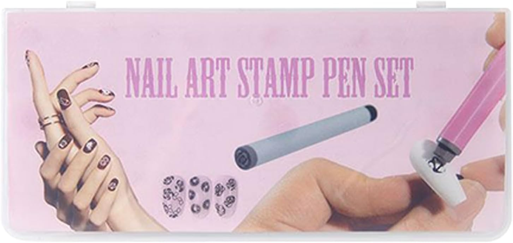 Nail Stamper - Gel Nail Stamps | 8 Models Silicone Transfer Head Refillable Manicure Accessories for Girls Women Family Salon Daily Travel Home Festive Beginner image number 5