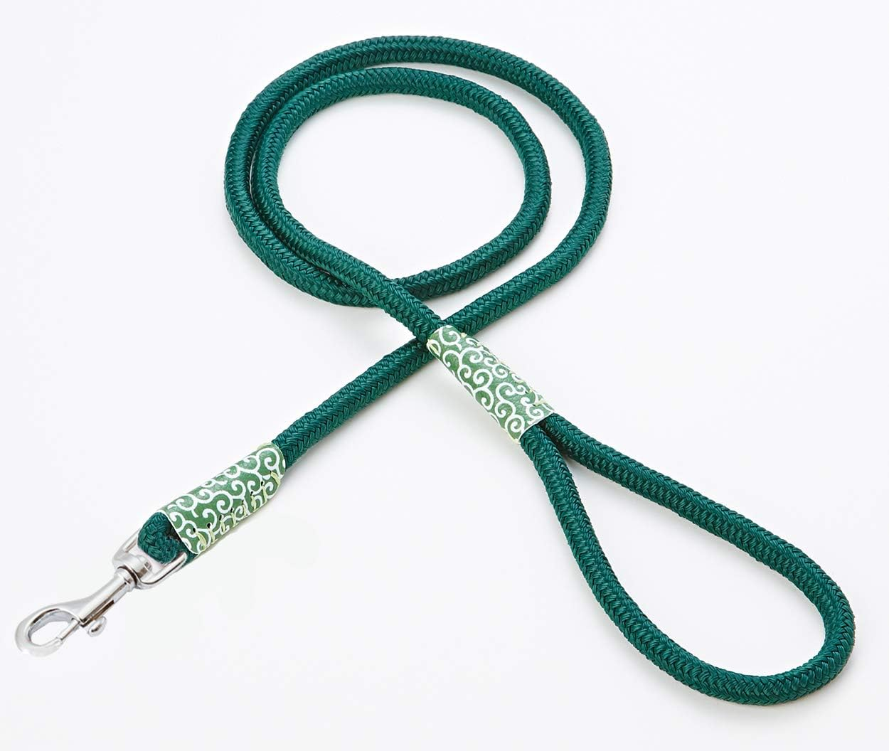 Petio Inuga Arabesque round Cord, Green, 0.6 Inches (15 Mm)