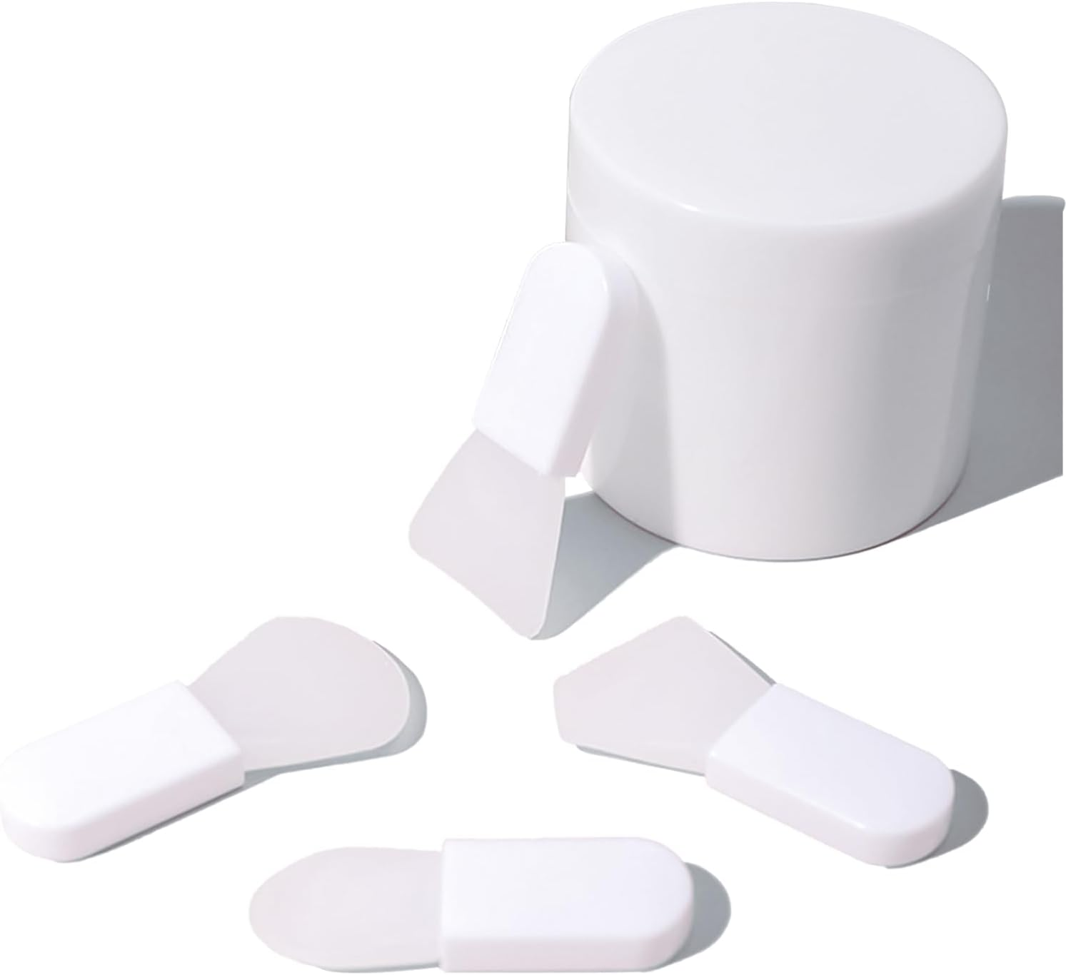 TORMEN Face Mask Applicator Brushes Set &ndash; 4Pcs Silicone Cosmetic Spatulas for Women Skincare Tools image number 3