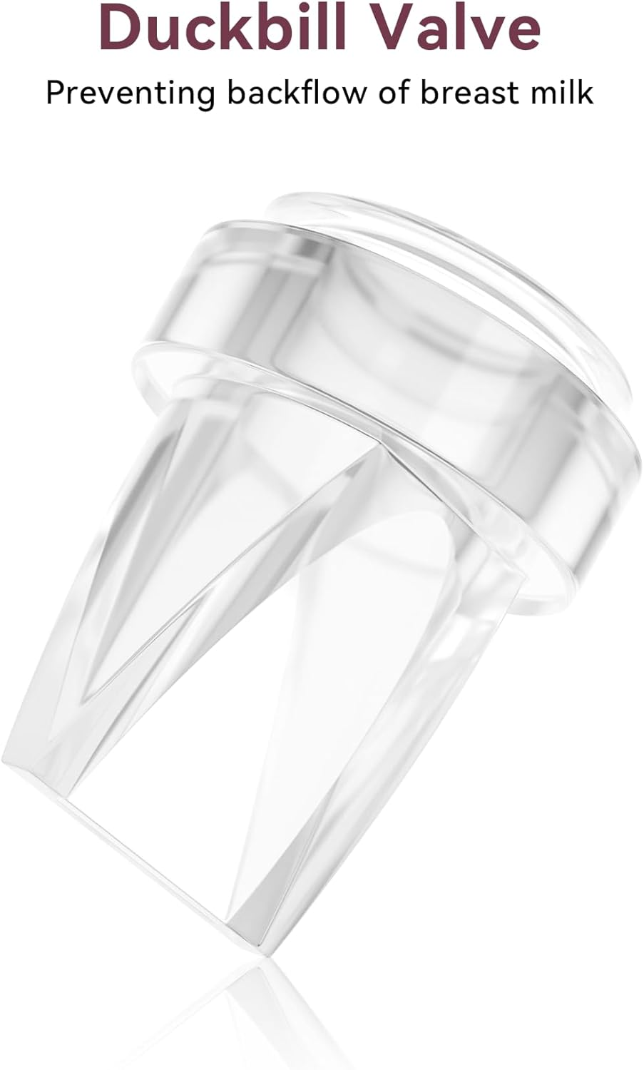 10PCS Duckbill Values Compatible with Eufy E10 S1 S1 Pro Mommed S21,S32 Breast Pump Replacement Pump Parts Accessories image number 1