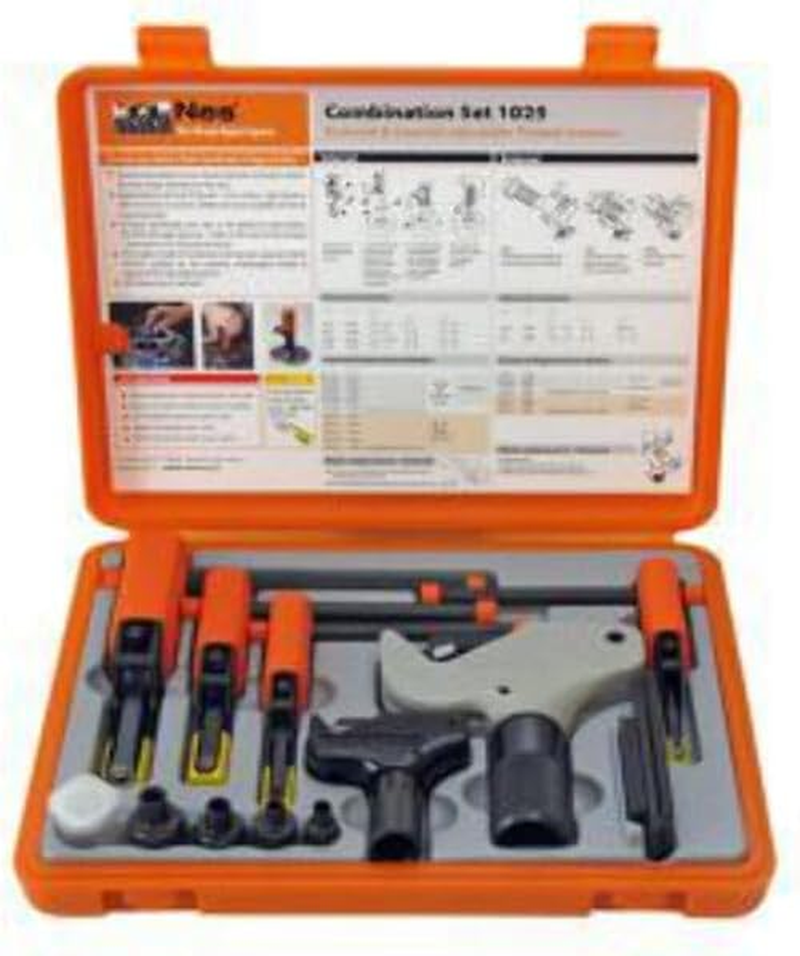 Nes NES1025 Universal External/Internal Thread Repair Kit NES1A, 2, 21, 22, 23, 24, 6-Piece, Orange image number 2