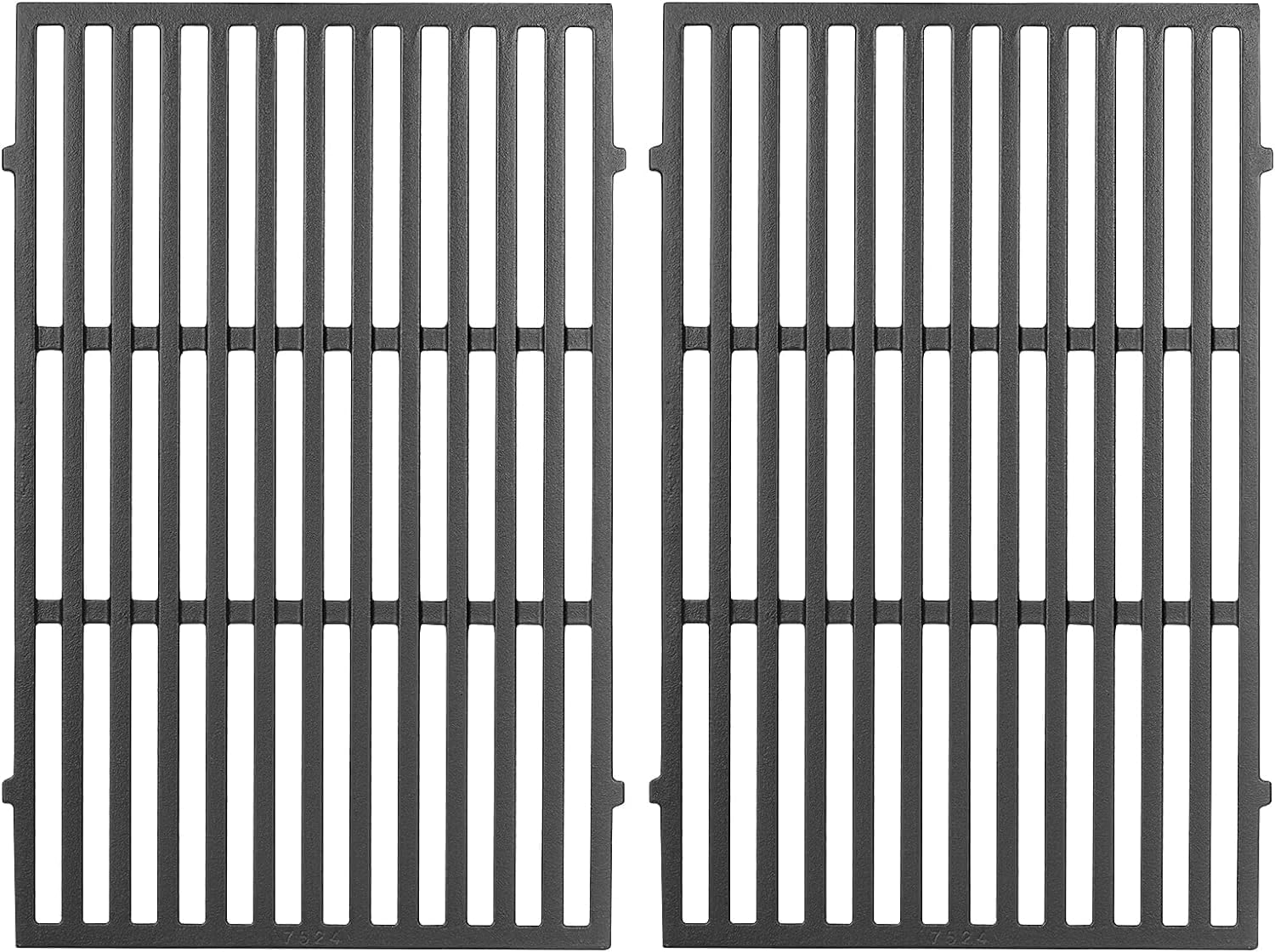 7636 Upgraded Flavorizer Bars for Weber Spirit 2 Parts,Weber GS4 Spirit II & I E310 E320 S310 S320 Grills with Front Mounted Control, 67046 69797 68843 Replacement Part,15.3" Porcelain-Enameled Bars