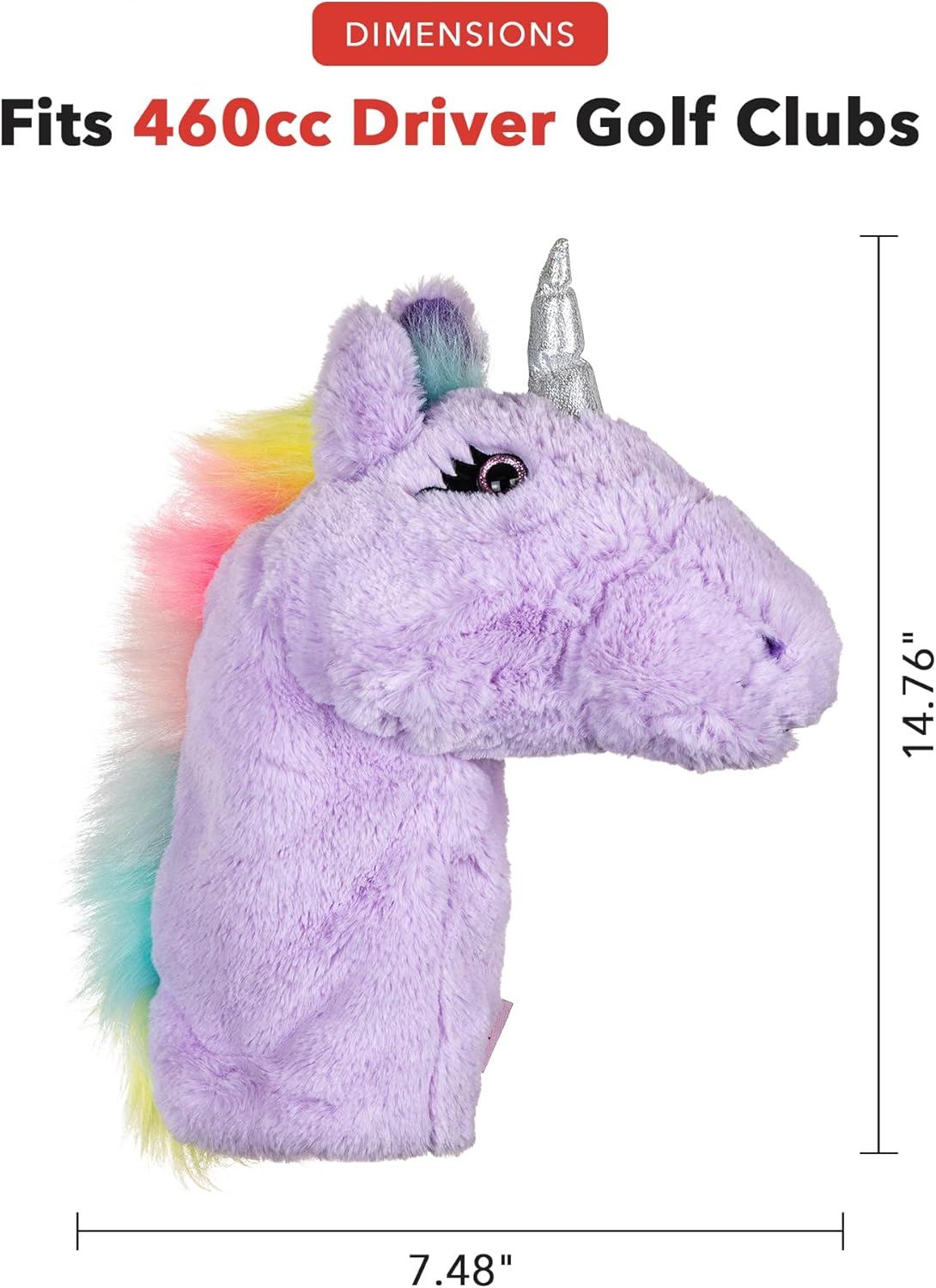 Daphne'S Unicorn Animal Golf Driver Headcover image number 5