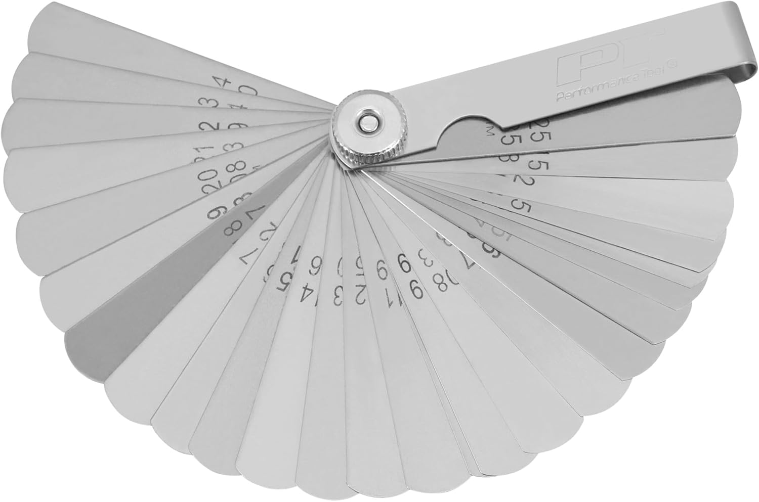 Performance Tool W80541 20-Piece Blade SAE and Metric 12-Inch Extra Long Feeler Blade Set image number 5