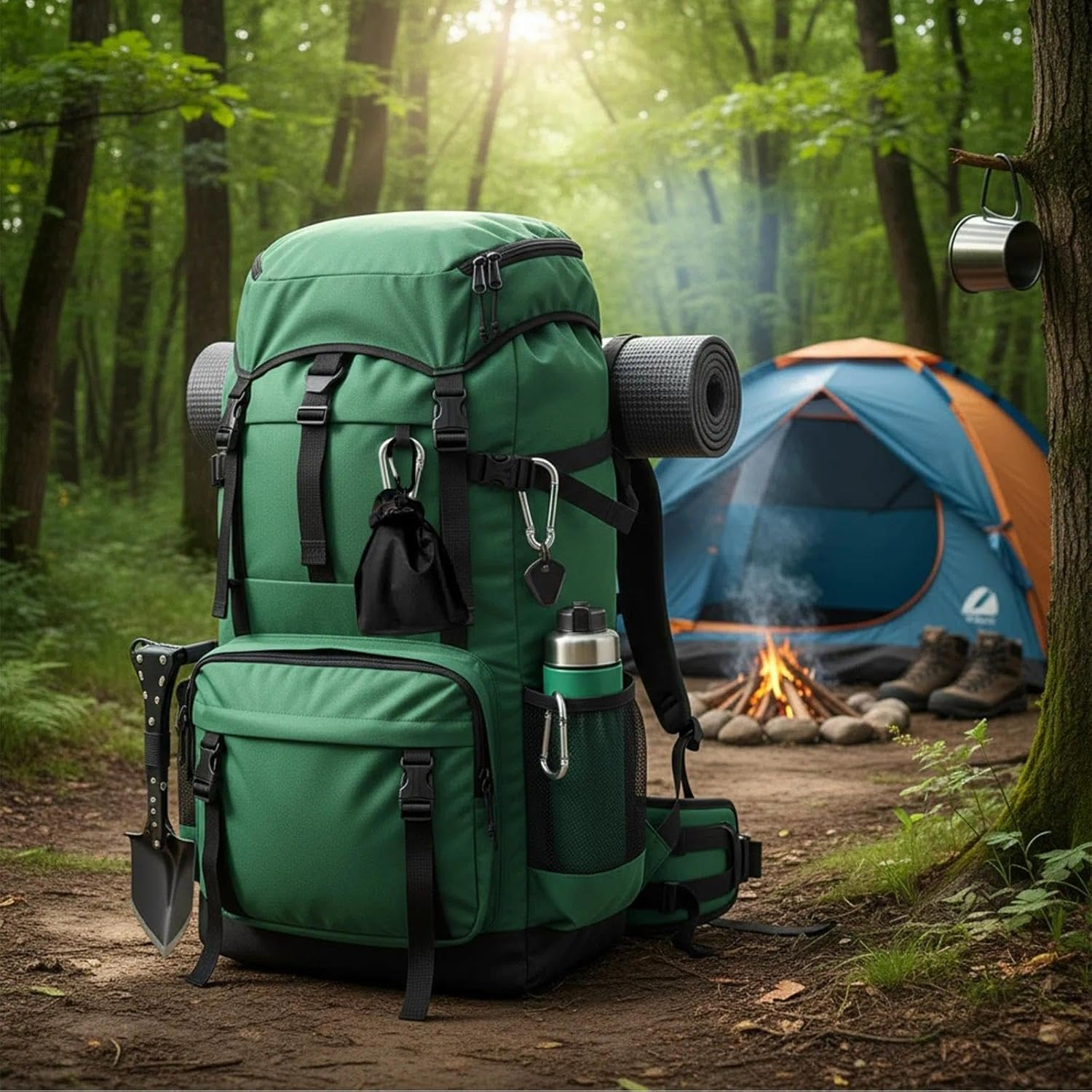 Waterproof Soap Bag for Travel, Leak-Proof Design, Durable and Compact, Eco-Friendly Material, Lathering Bag for Quick Foam, Ideal for Camping & Outdoor Use, Compatible with Most Soaps &ndash; Fengea