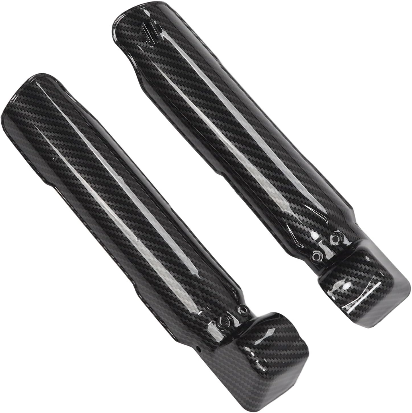 2PCS Shock Absorber Guard, Carbon Fiber Motocycle Fork Guard Protector, Front Fork Covers Replacement for Surron Light Bee X S image number 2