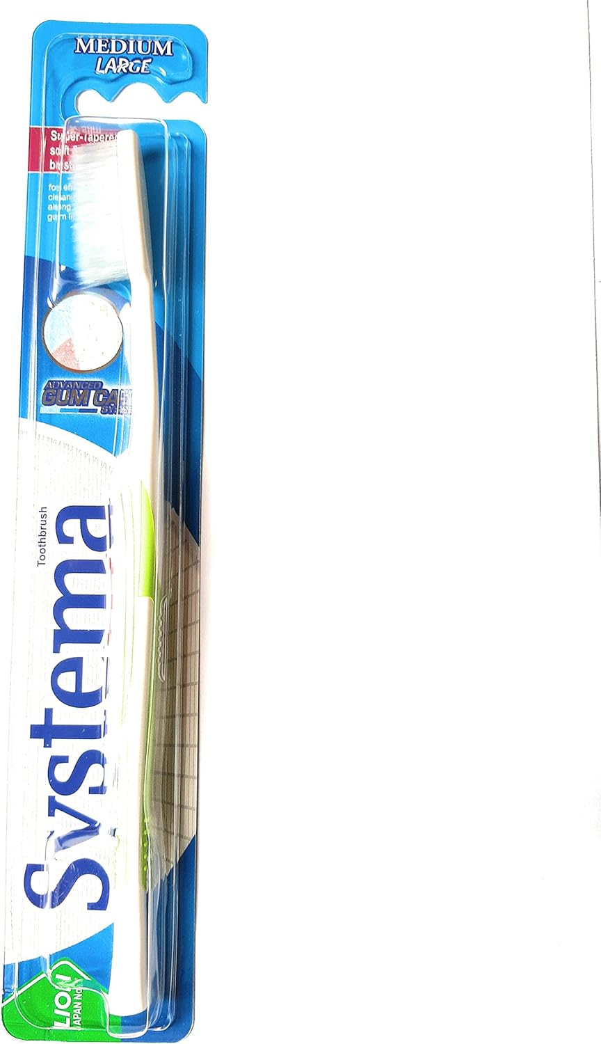SYSTEMA Gum Care Toothbrushes Medium Bristles Pkt of 4 Pcs (Regular Head) image number 1