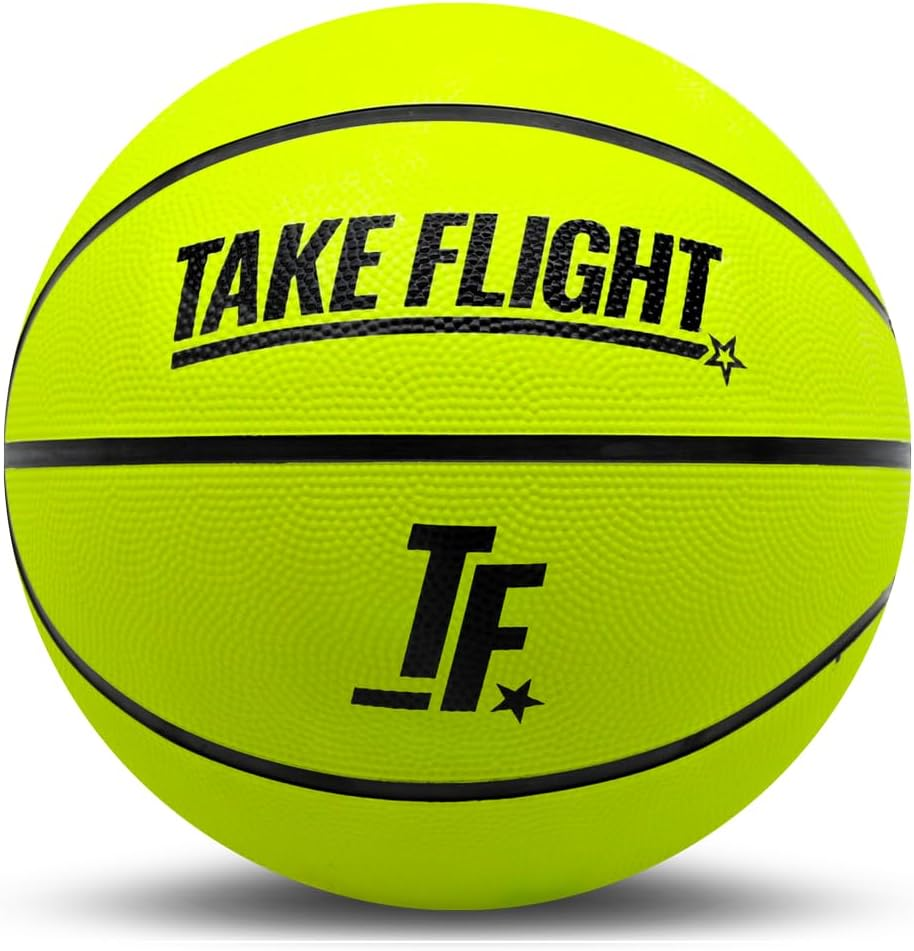 Take Flight Youth Basketball, Official Size 5 Basketball Indoor/Outdoor/Street. Boys & Girls Youth Ball 27.5