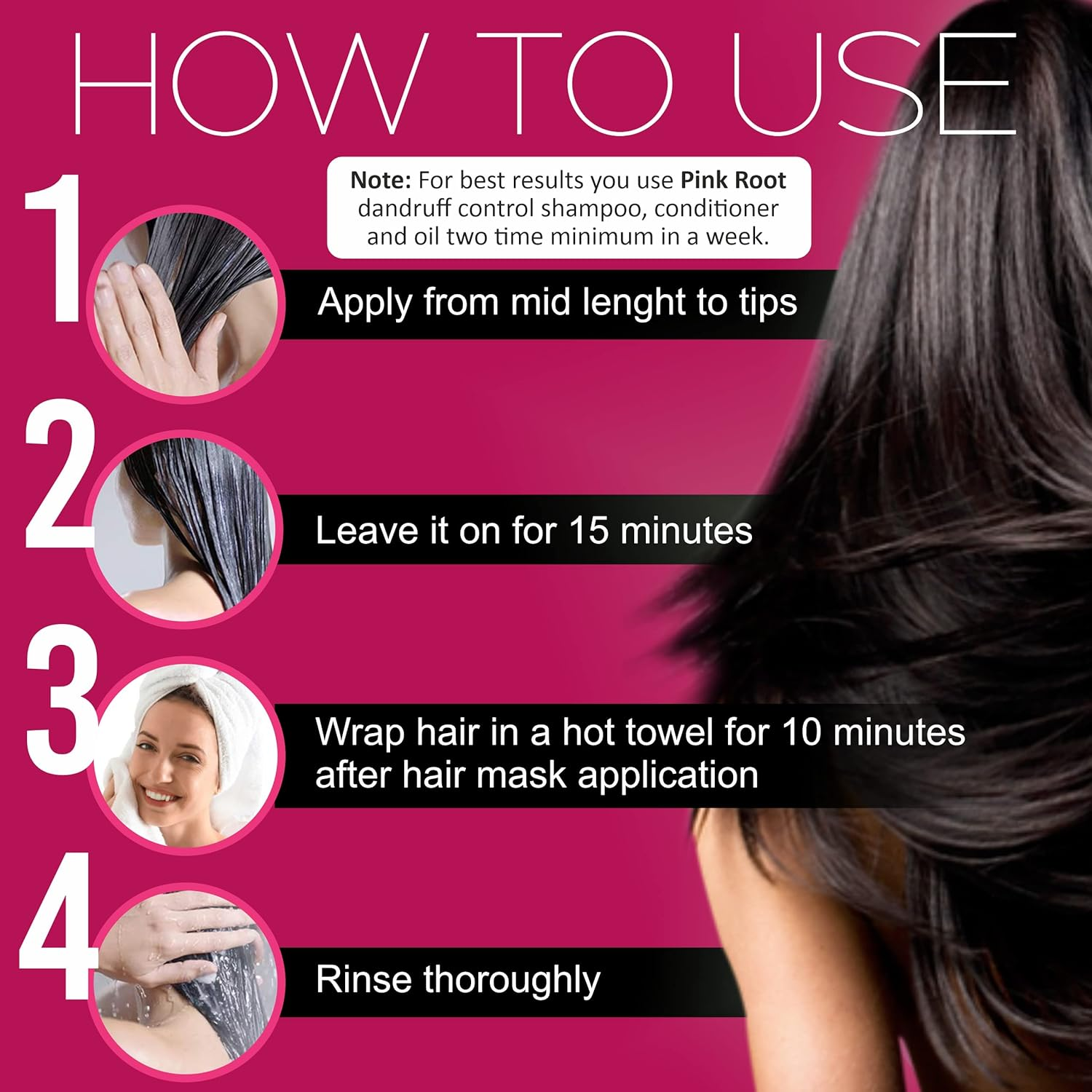 Pink Root Onion Hair Growth Mask