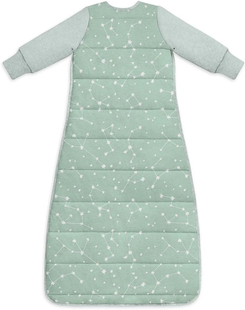 Love to Dream Sleep Bag Quilted Stretch Cotton, 2.5T Stage 3, Ideal for 18-36 Months, Comfortable Baby Sleepwear, Stellar Olive image number 1